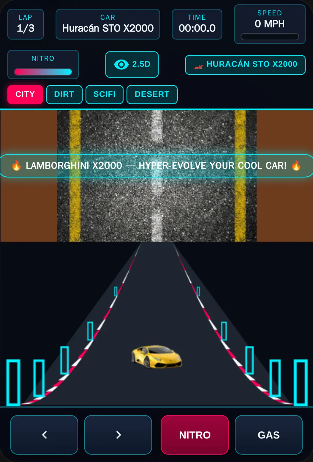 Lamborghini Racer - X2000 Ultra Cool Supercars cover