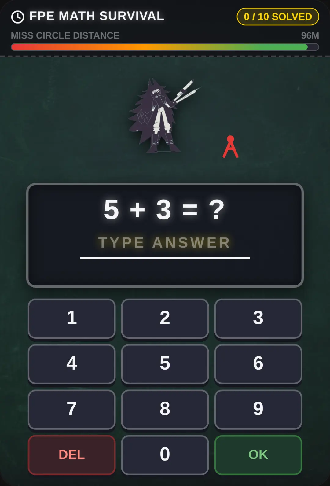 FPE: Miss Circle Math Survival cover