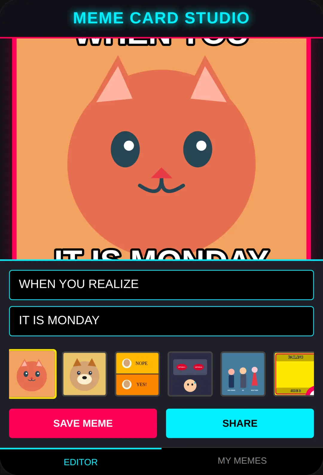 Meme Card Studio cover