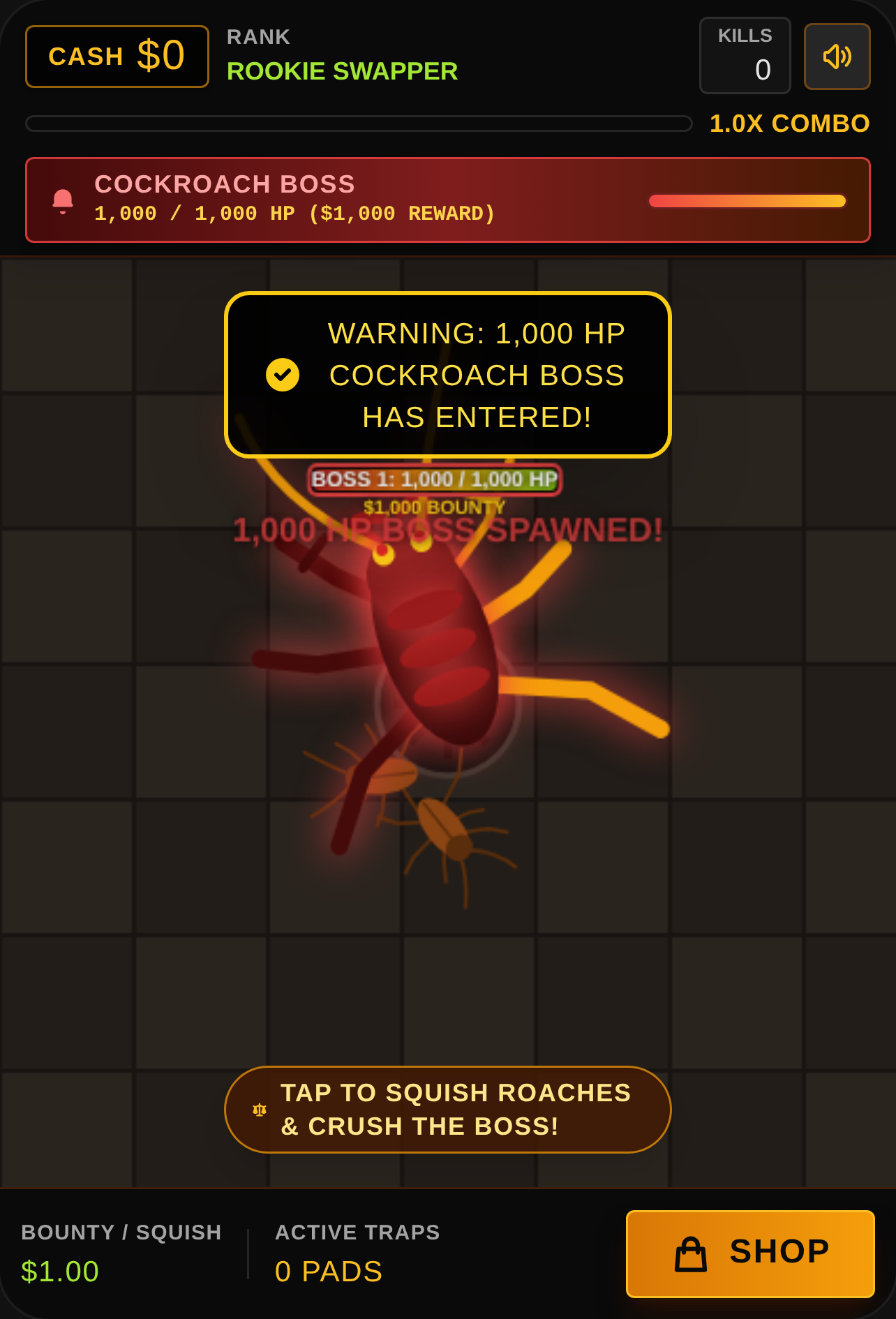 Roach Bounty - Exterminator Corp cover