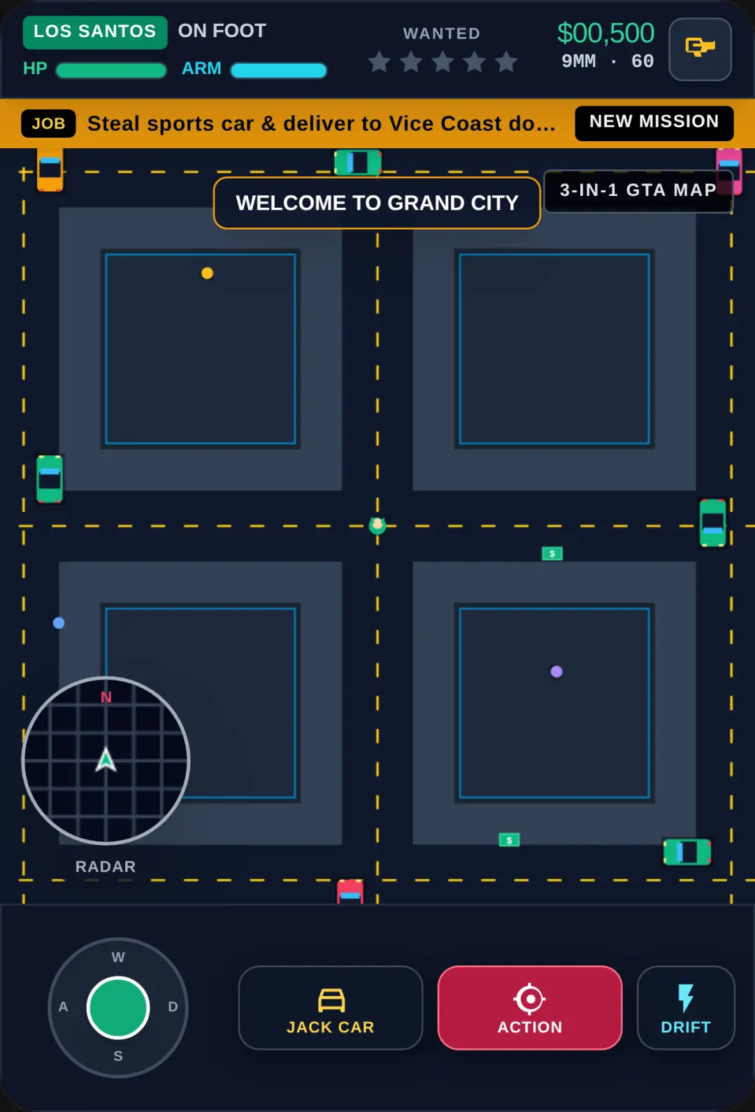 Grand City: Open World GTA cover