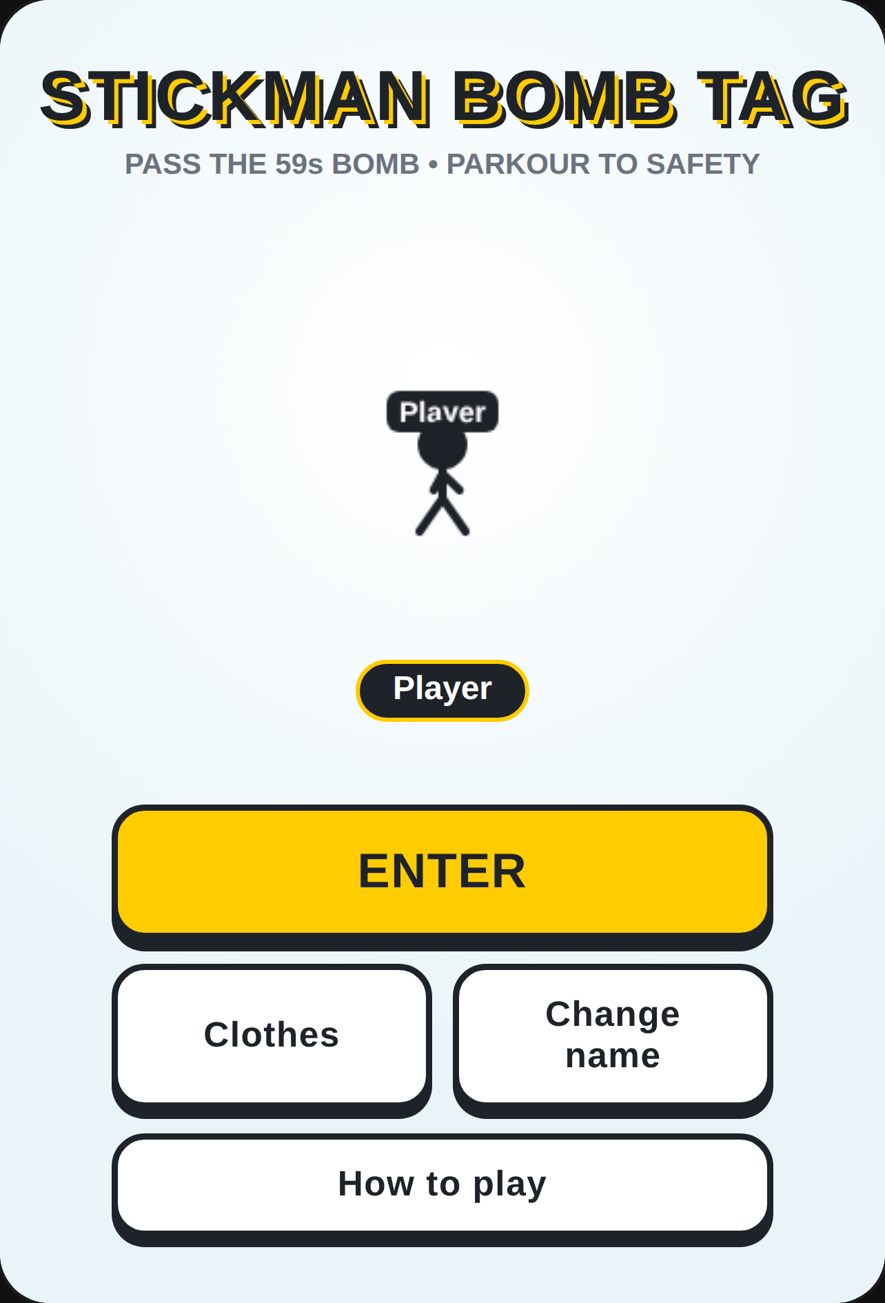 Stickman Bomb Tag cover