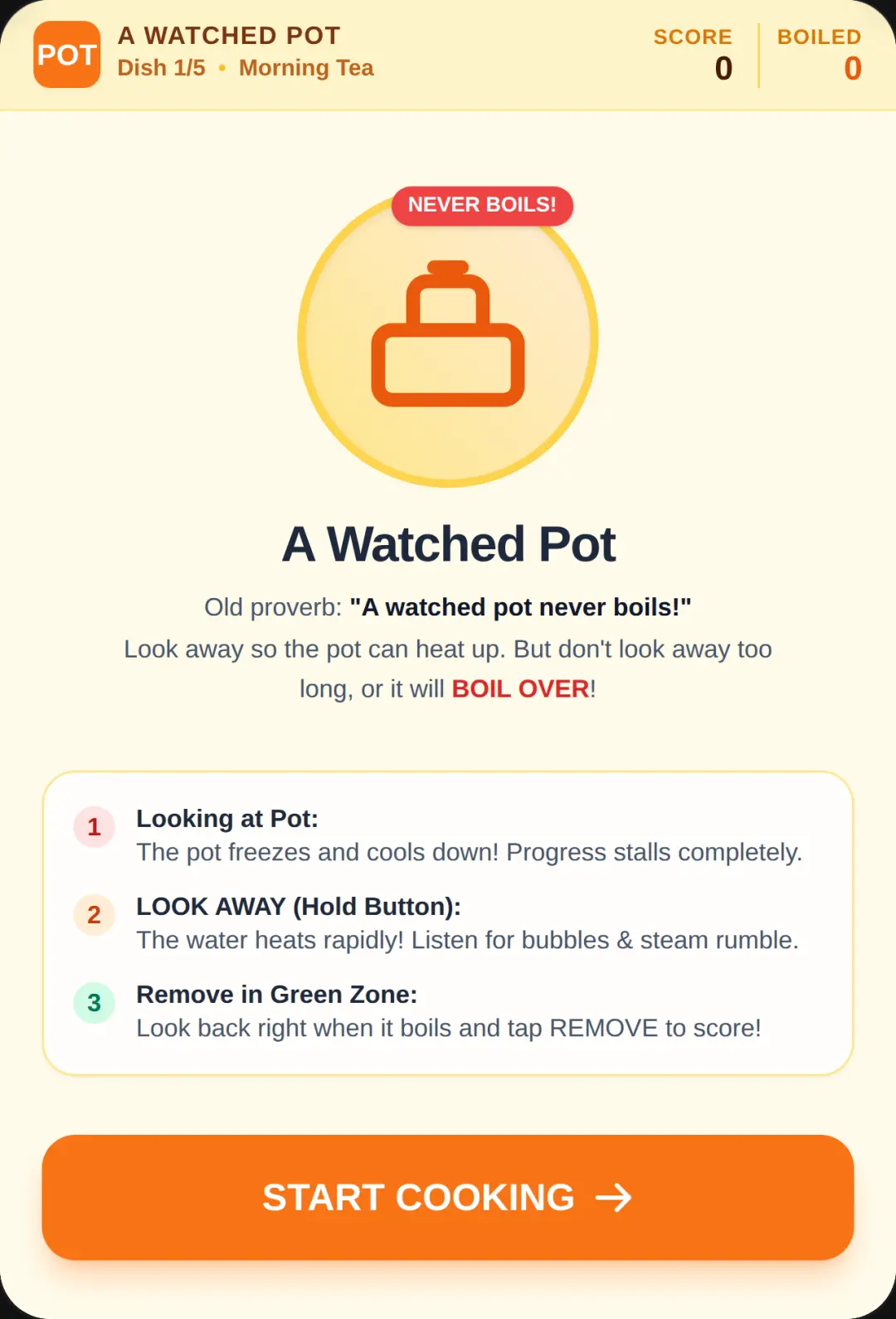 Watched Pot Simulator cover