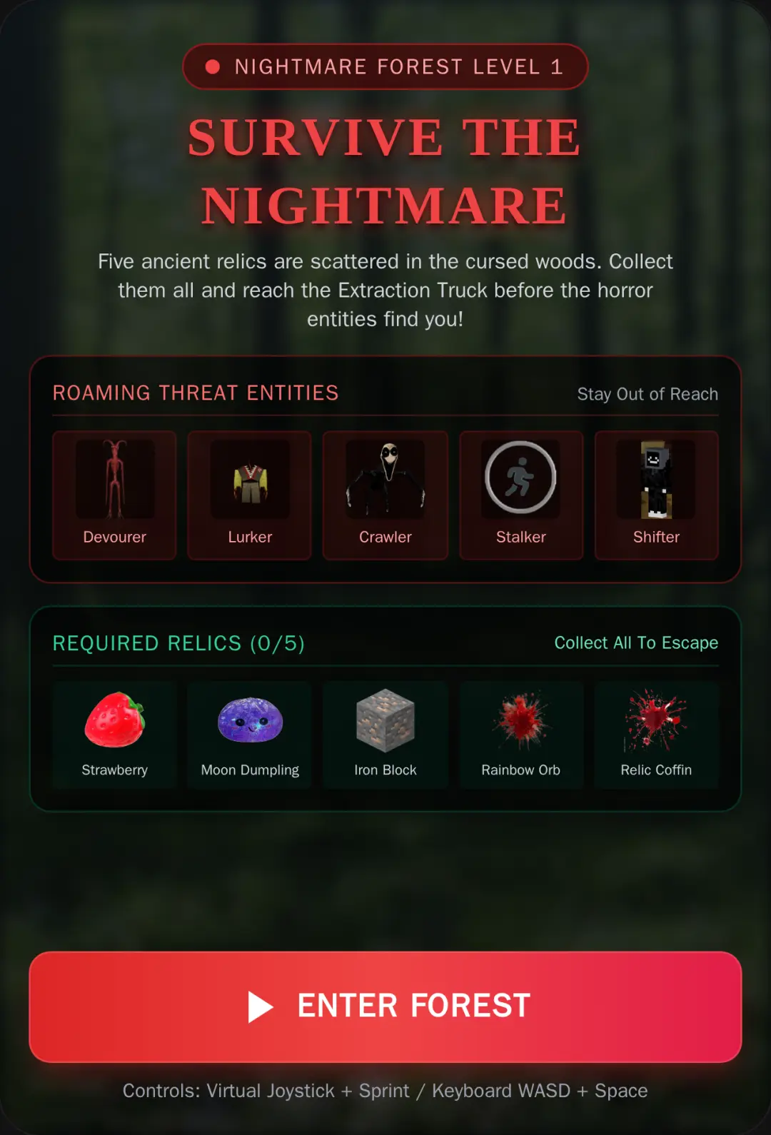 Survival Horror: Escape the Forest cover