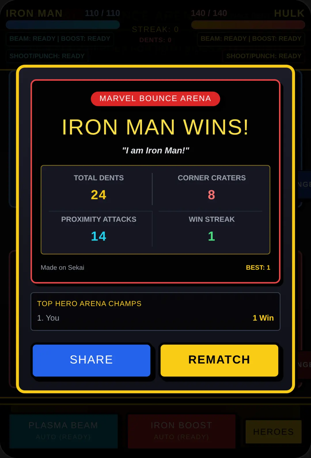 Marvel Bounce Arena cover