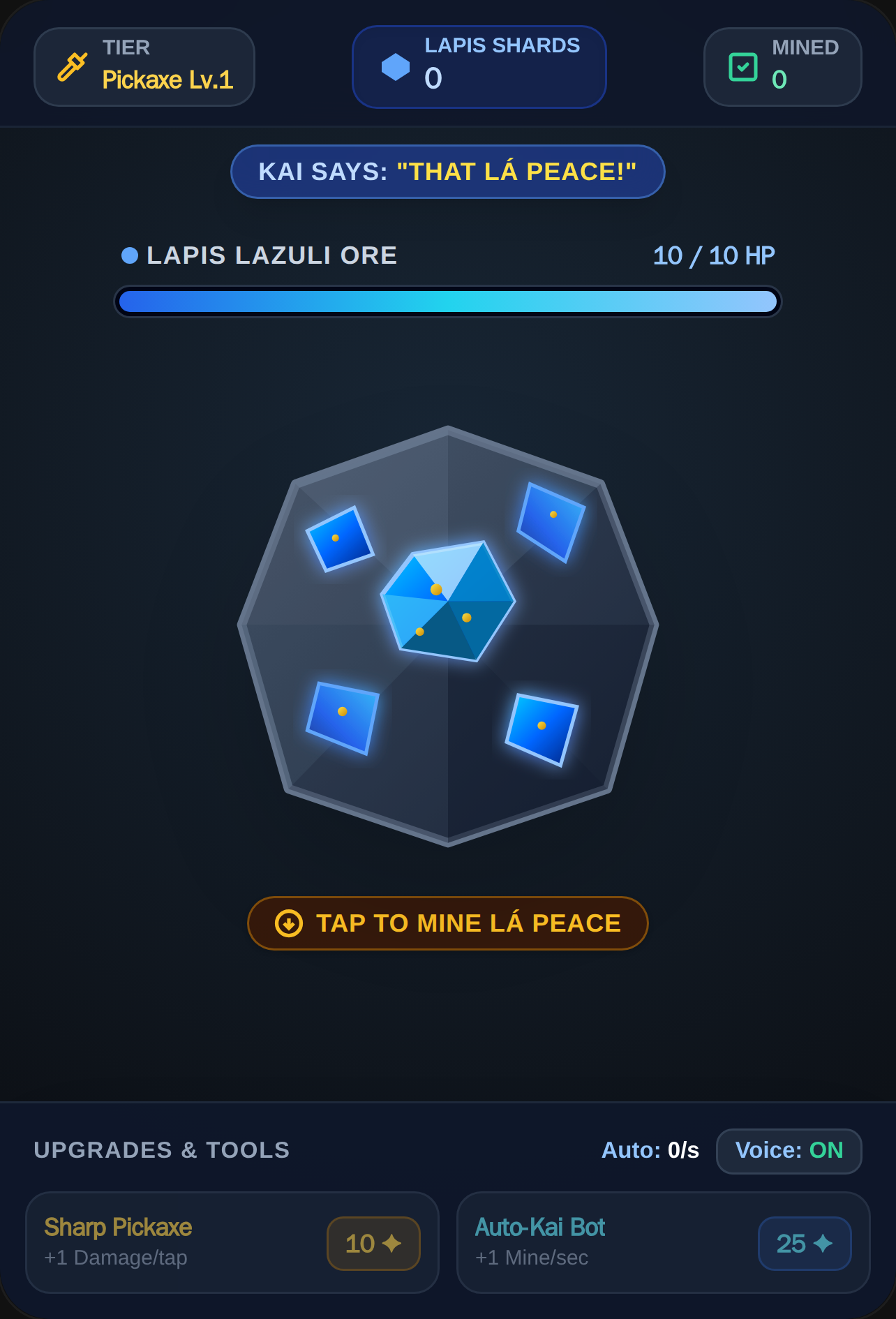 Lapis Ore Miner - That Lá Peace cover