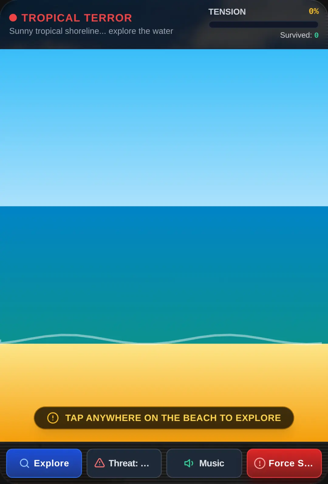 Tropical Terror: Beach Horror cover