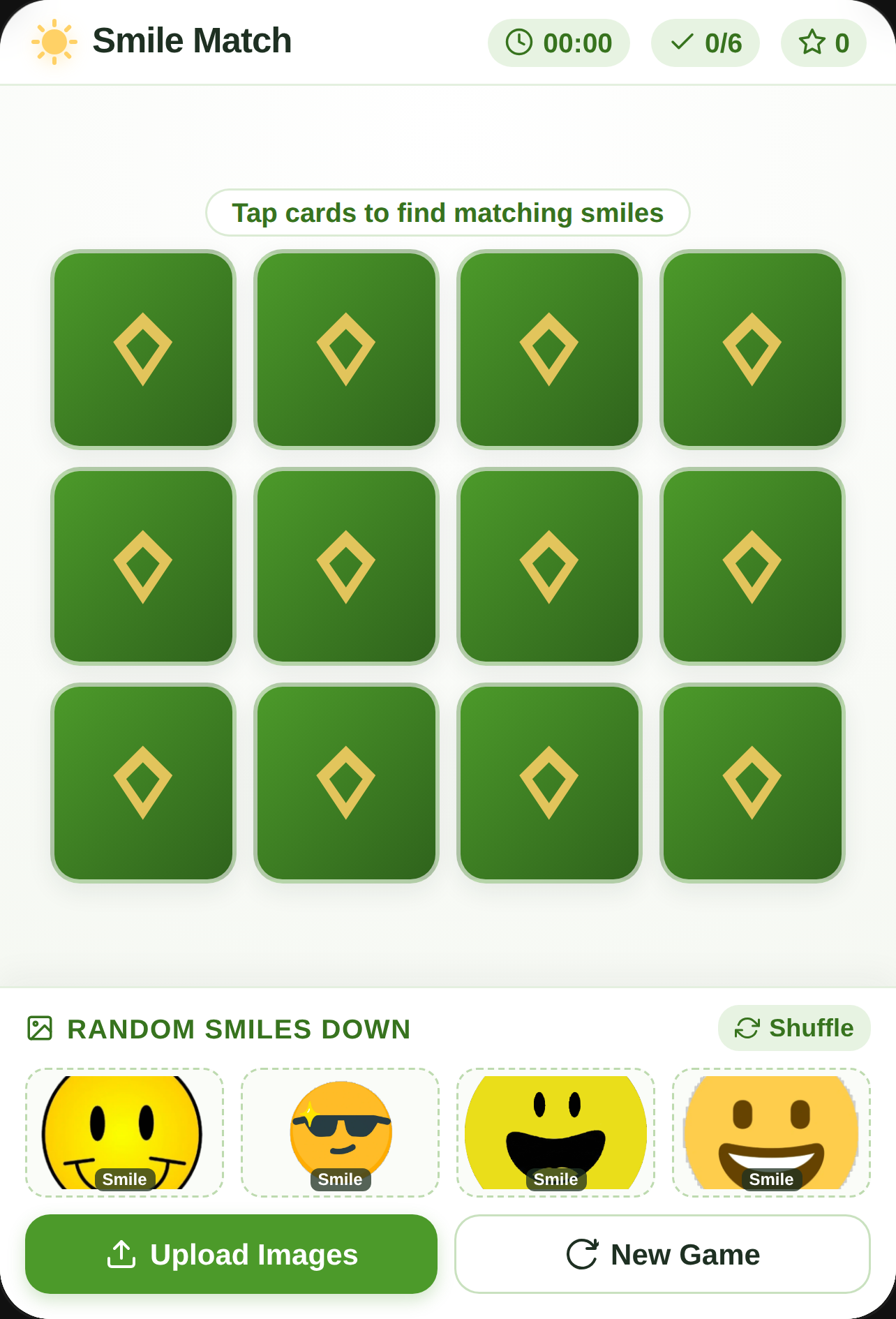 Smile Match - Botanical Photo Puzzle cover