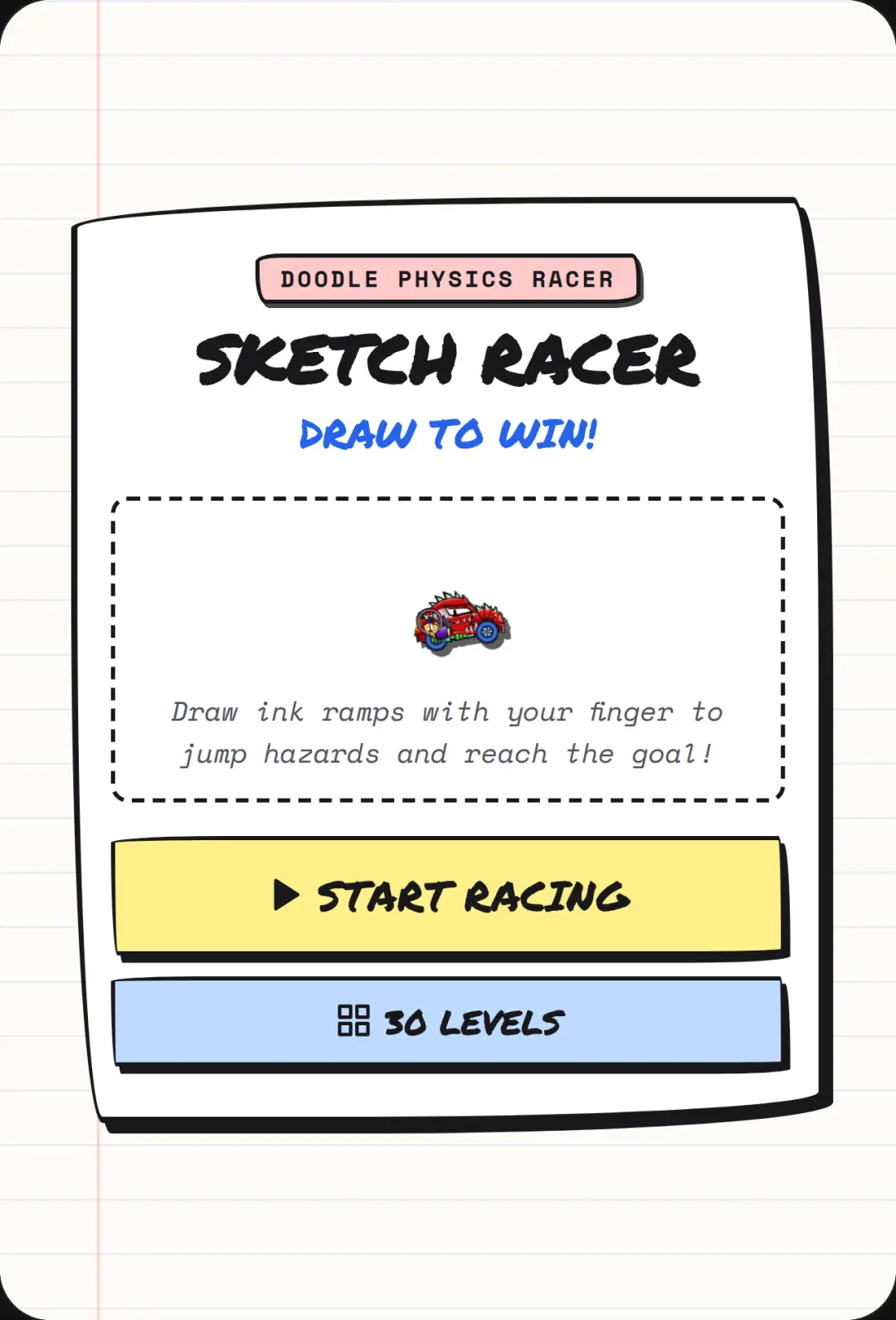 Sketch Racer: Draw to Win cover