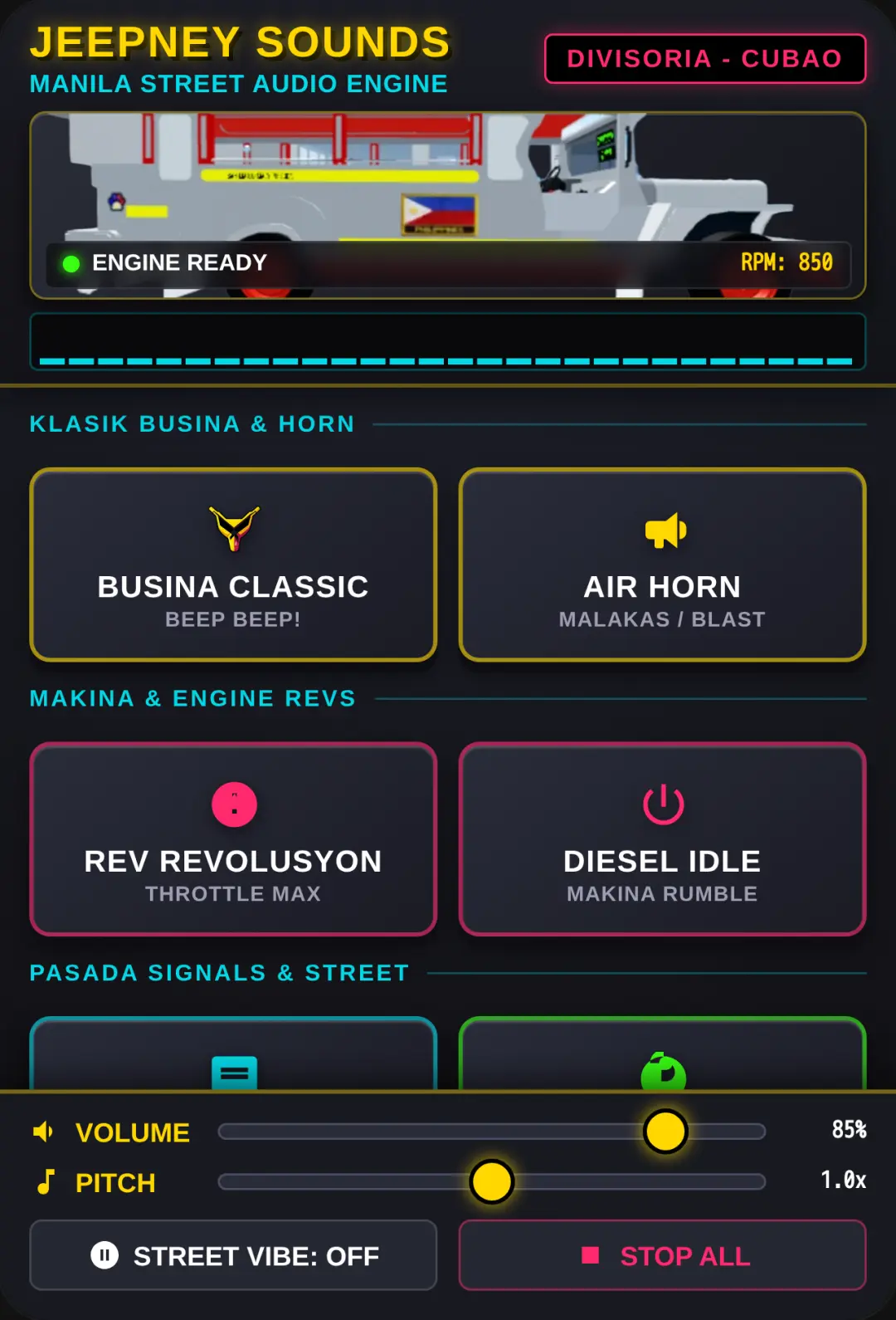 Jeepney Sound Engine cover