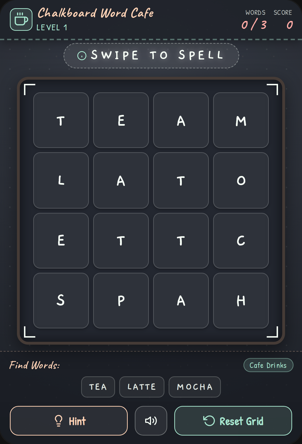 Word cover