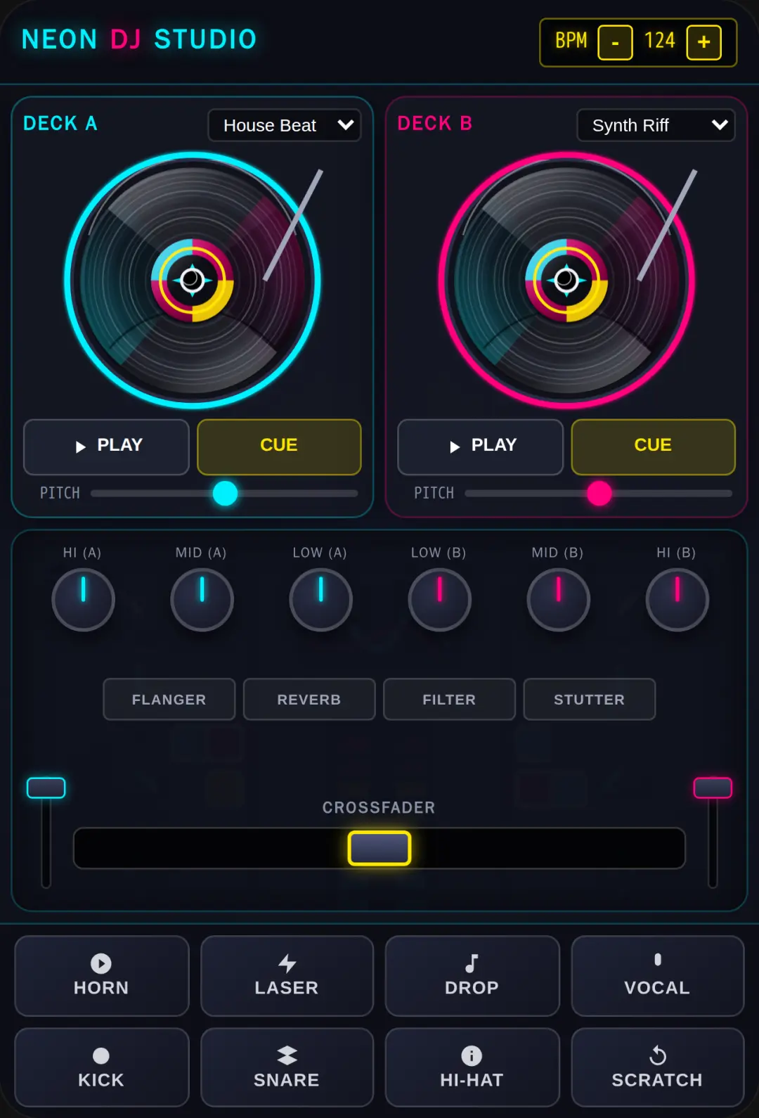 Neon DJ Studio cover