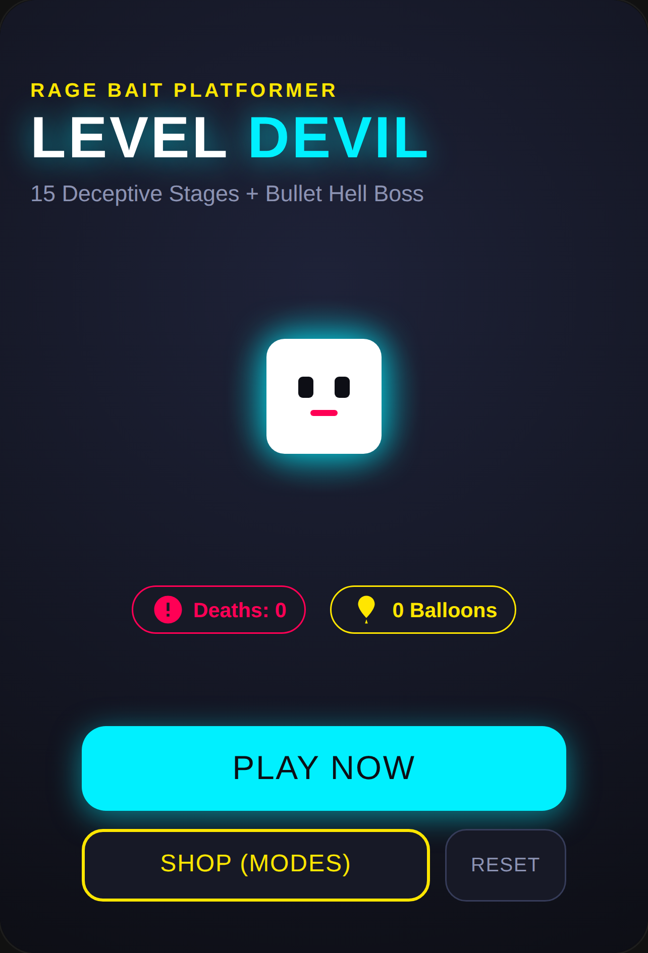Rage Devil: 15 Levels & Boss Bullet Hell cover