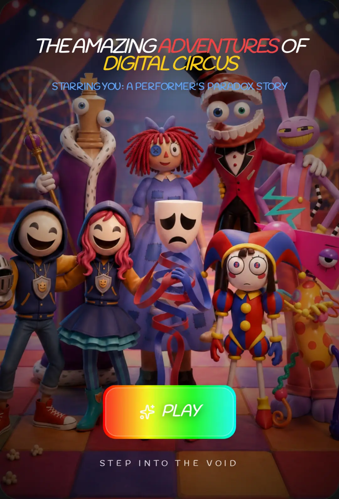 The Amazing Adventures of Digital Circus cover