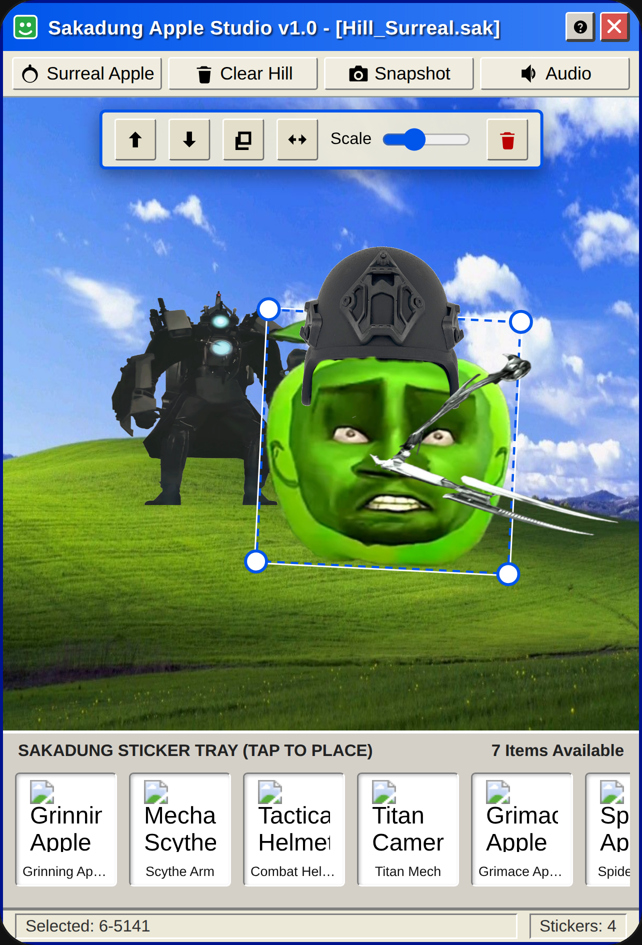 Sakadung Apple Stickers Studio cover