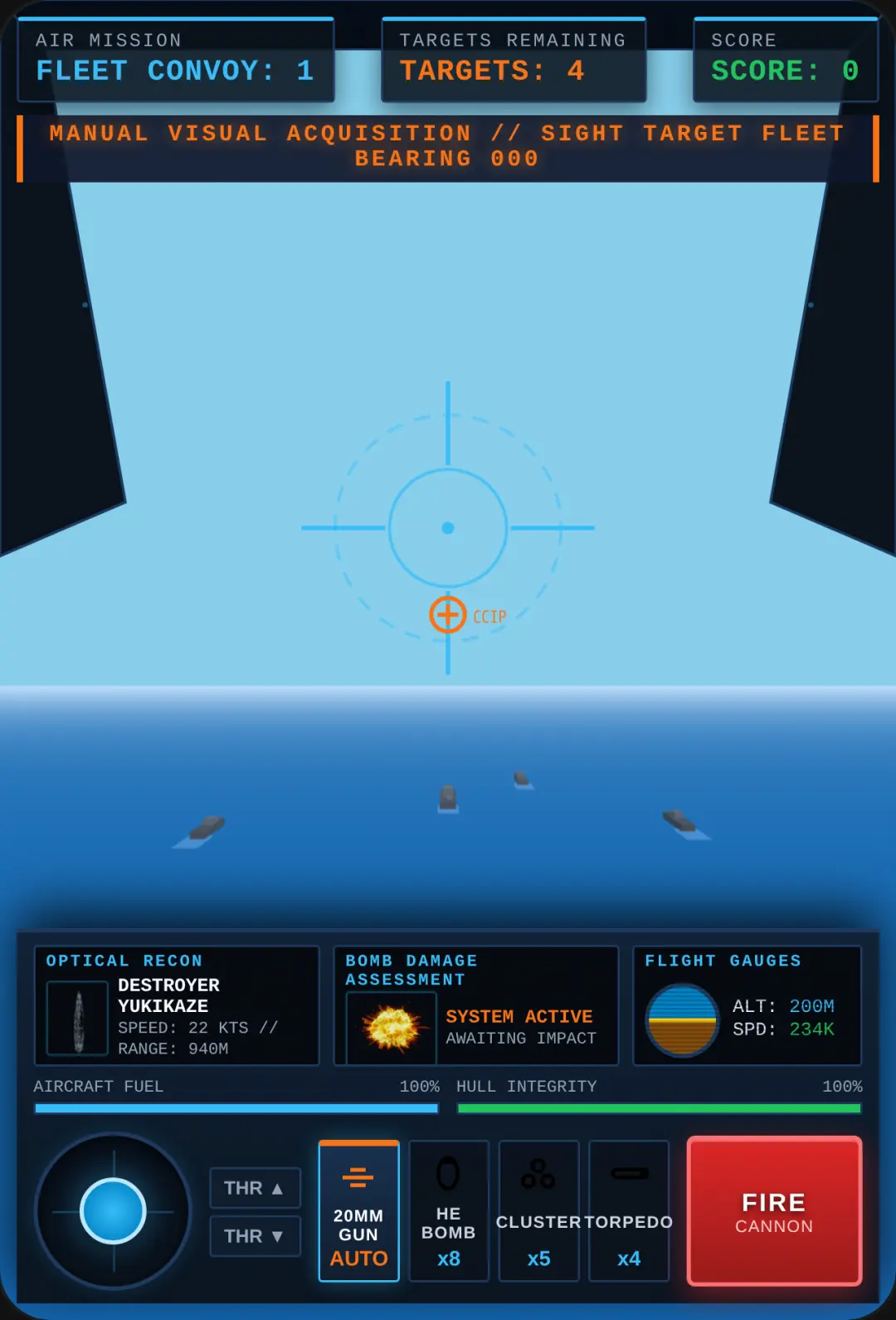 Naval Air Strike: Ocean Bomber cover