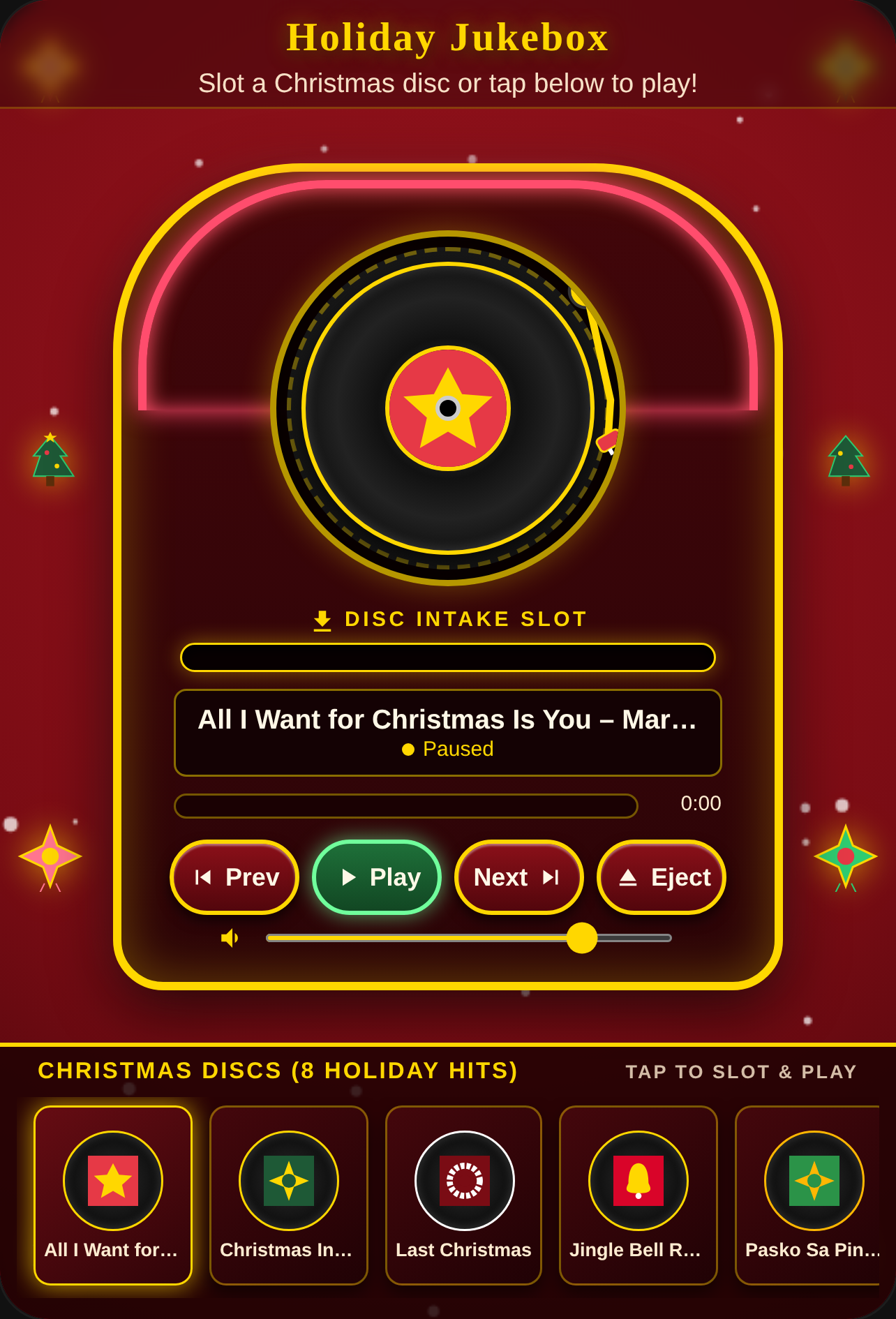 Holiday Christmas Jukebox cover