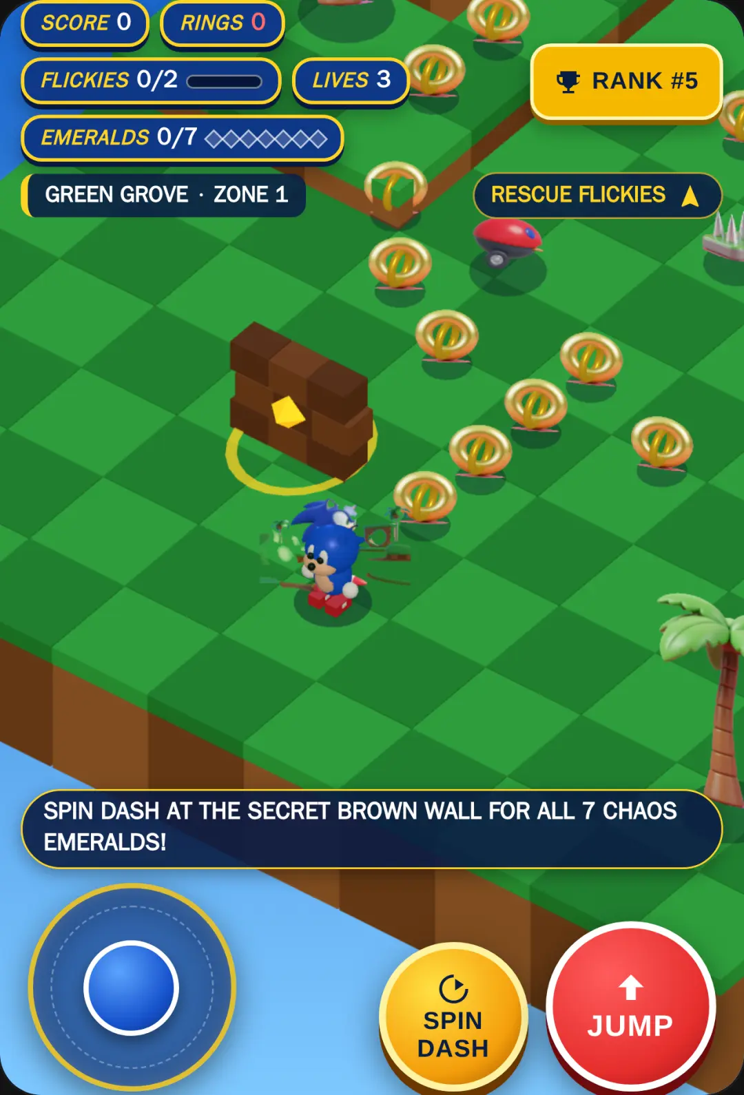 Sonic 3D Blast: Flicky Island cover