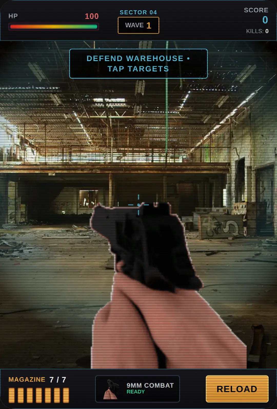 WAREHOUSE BREACH: TACTICAL SURVIVAL cover