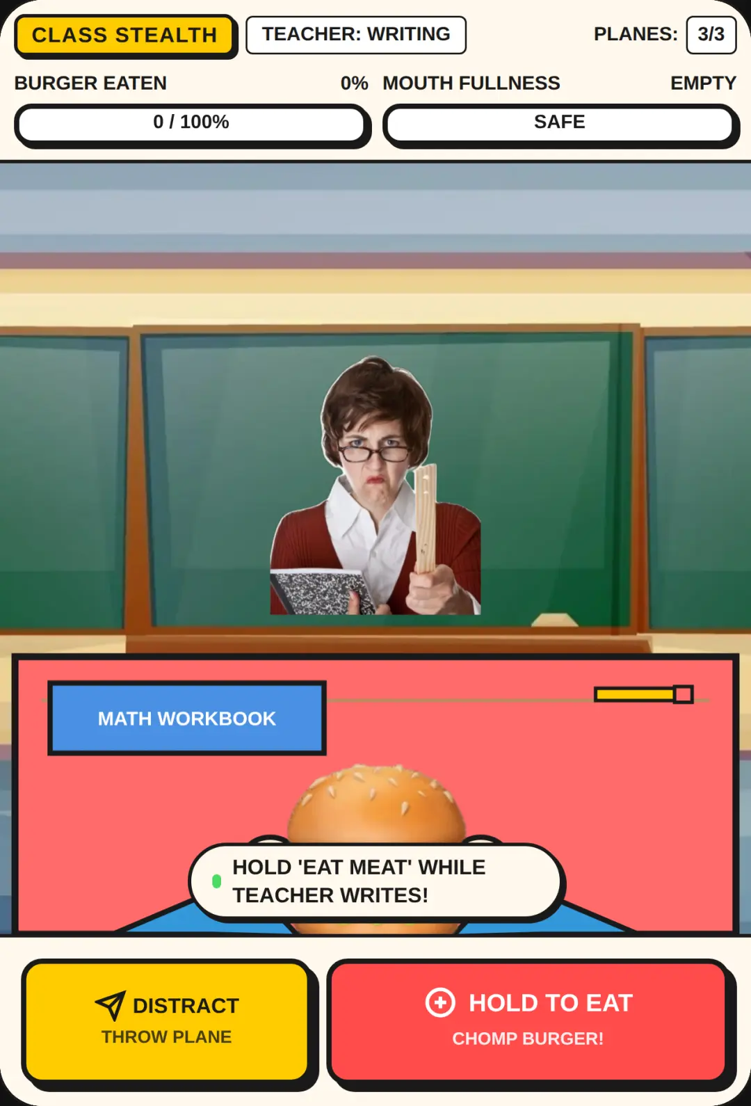 Classroom Carnivore: Sneak the Meat cover