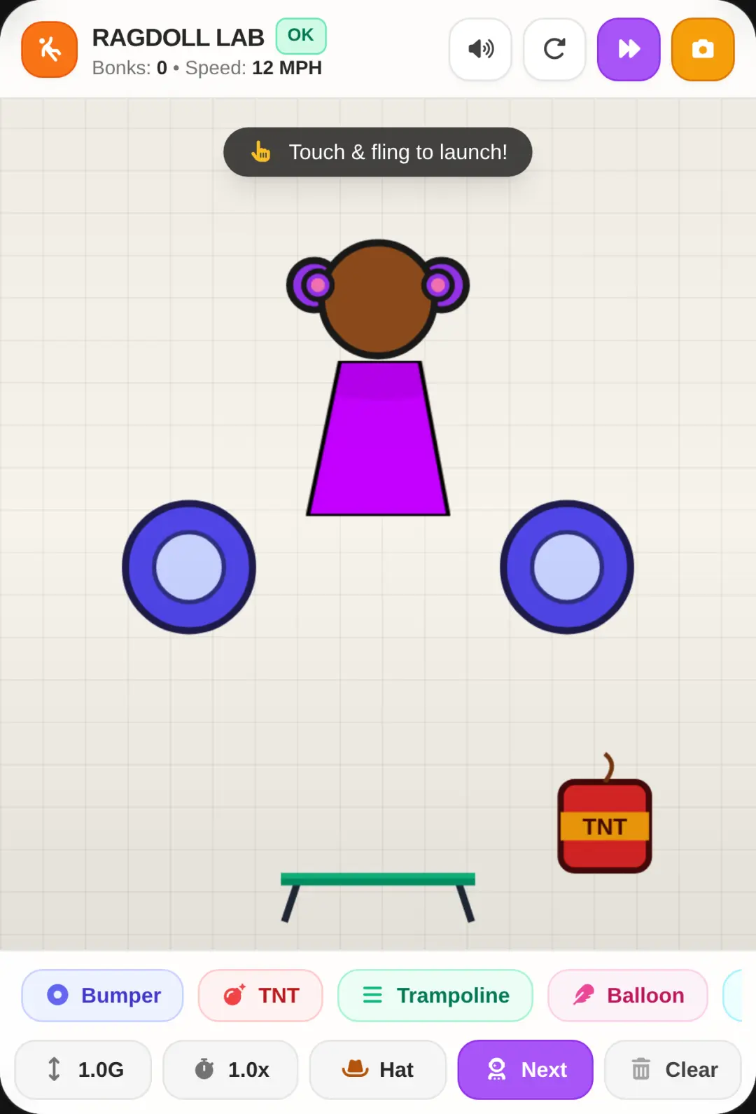 Ragdoll Physics Playground