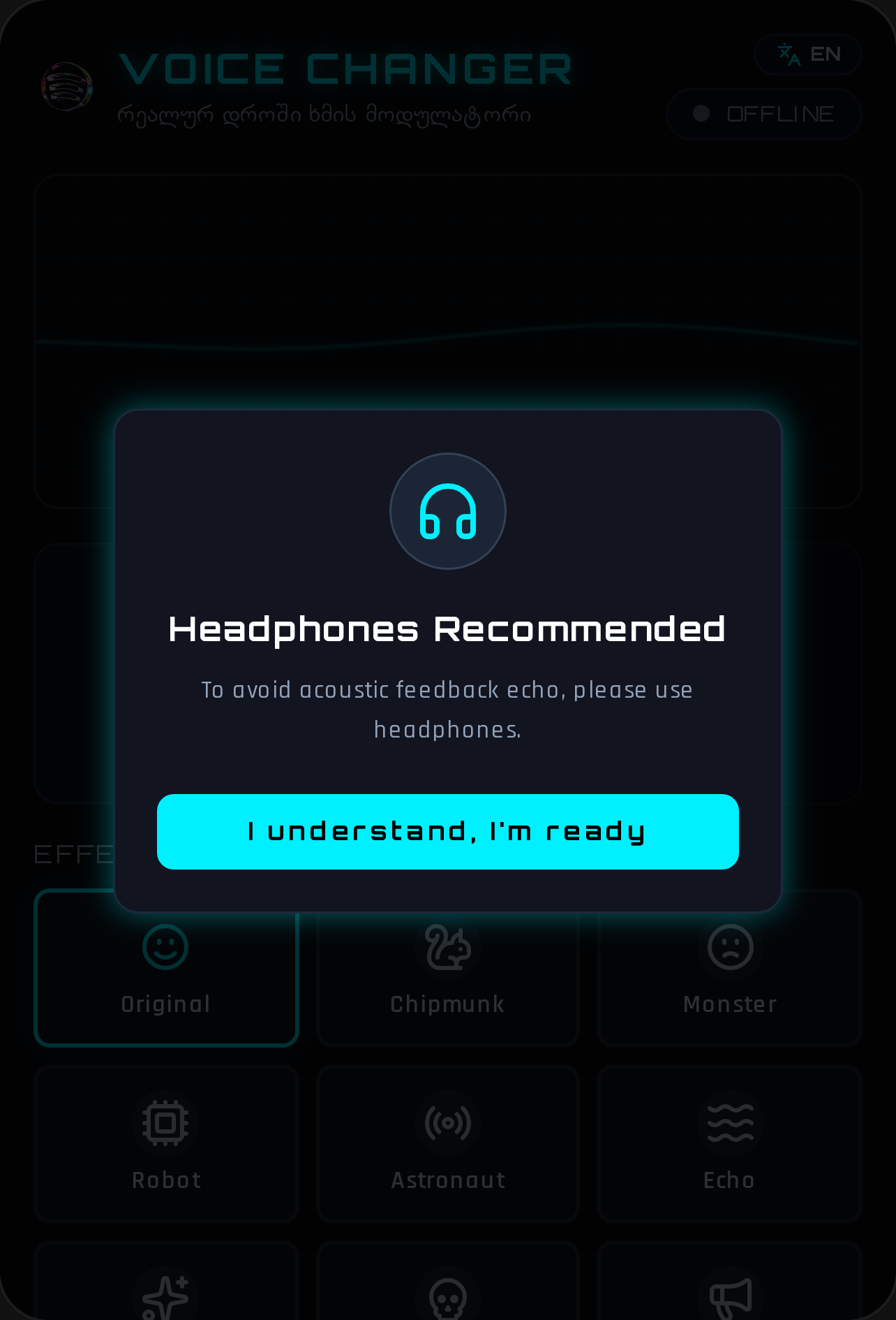 Voice Changer - Realtime Voice Modulator cover