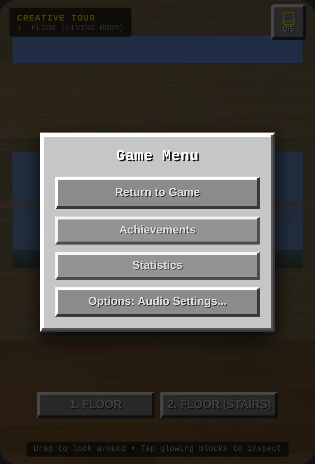 Voxel Mystery House Tour Simulator cover