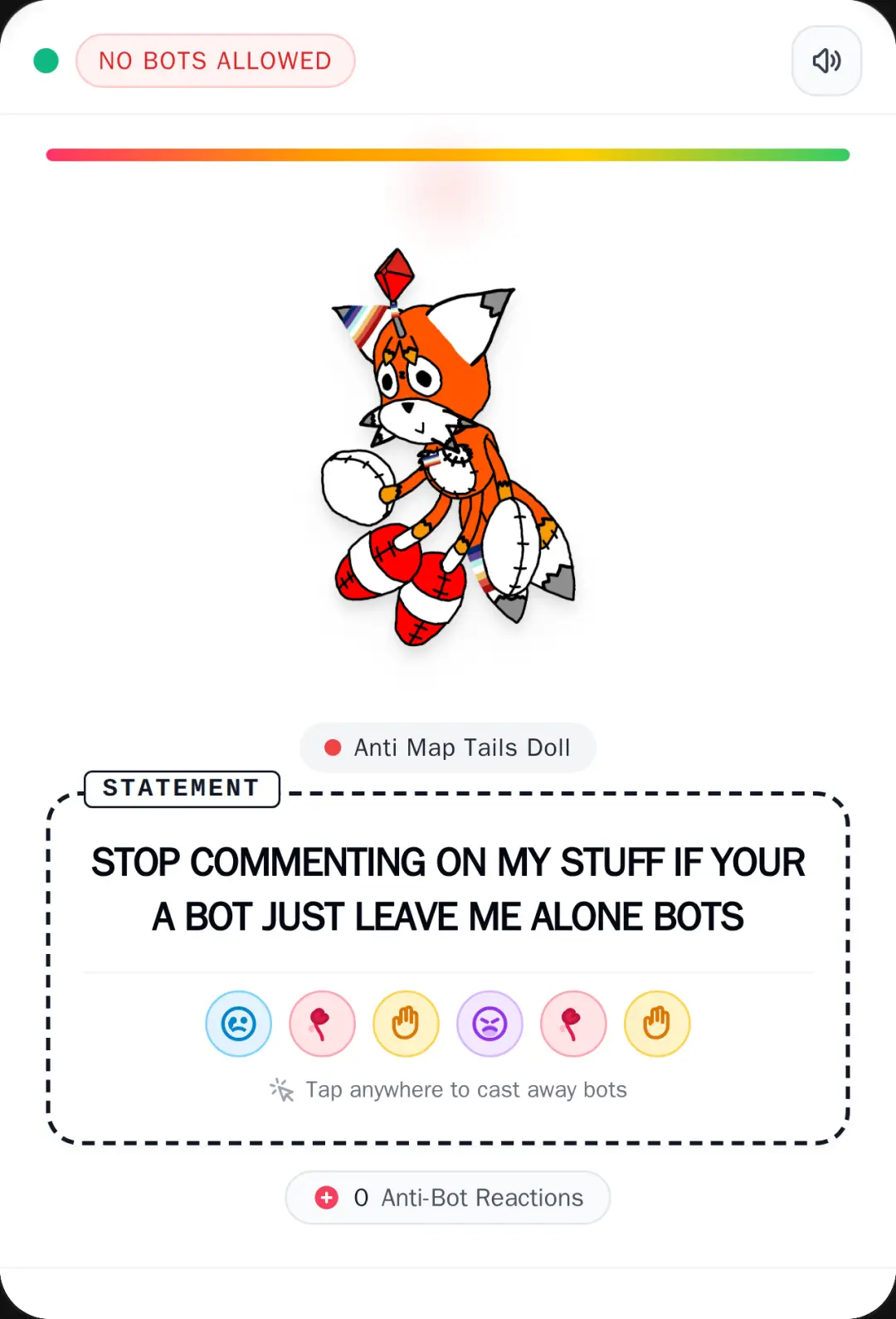 Please gtfo of my stuff bots cover