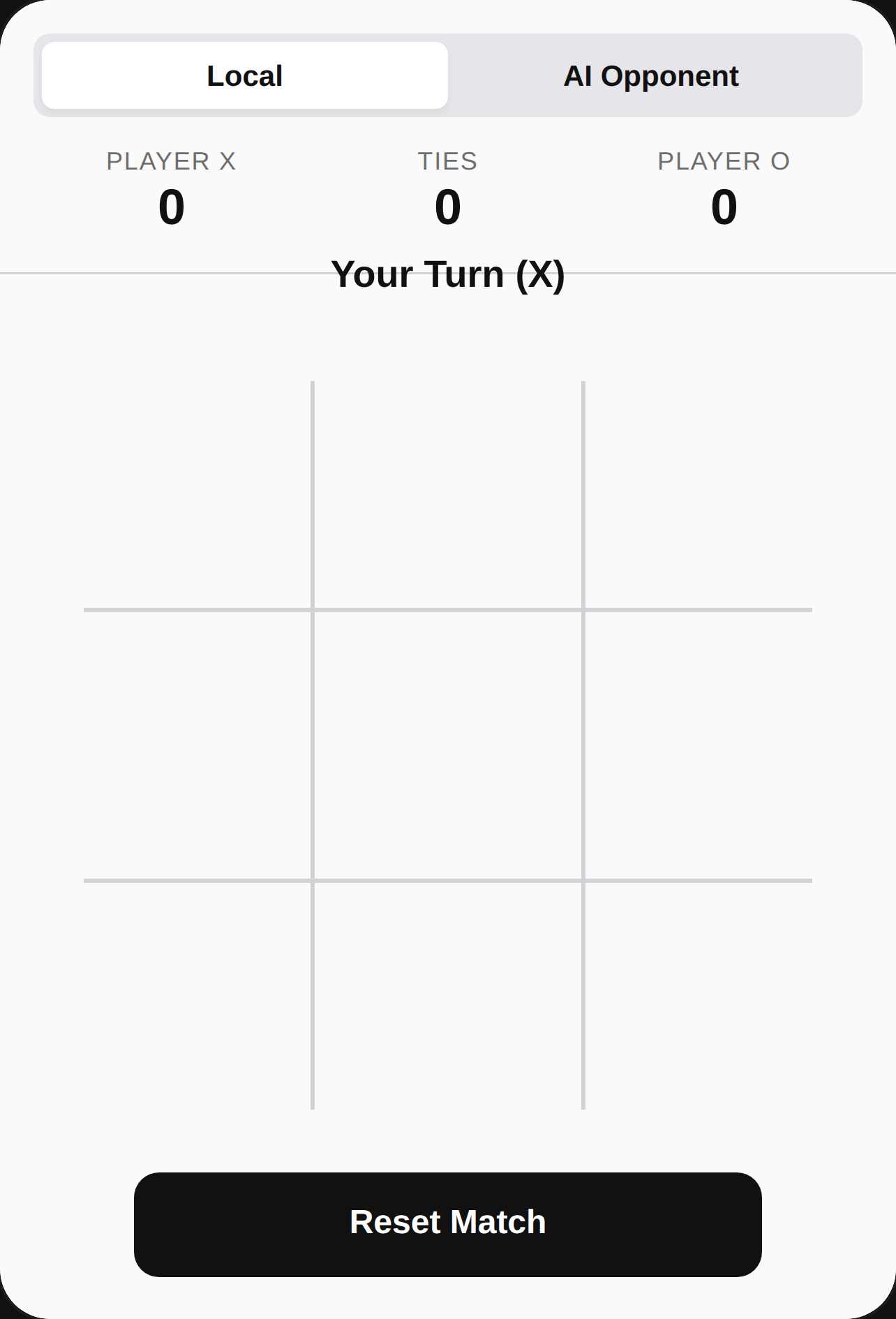 Tic Tac Toe ❌⭕ cover