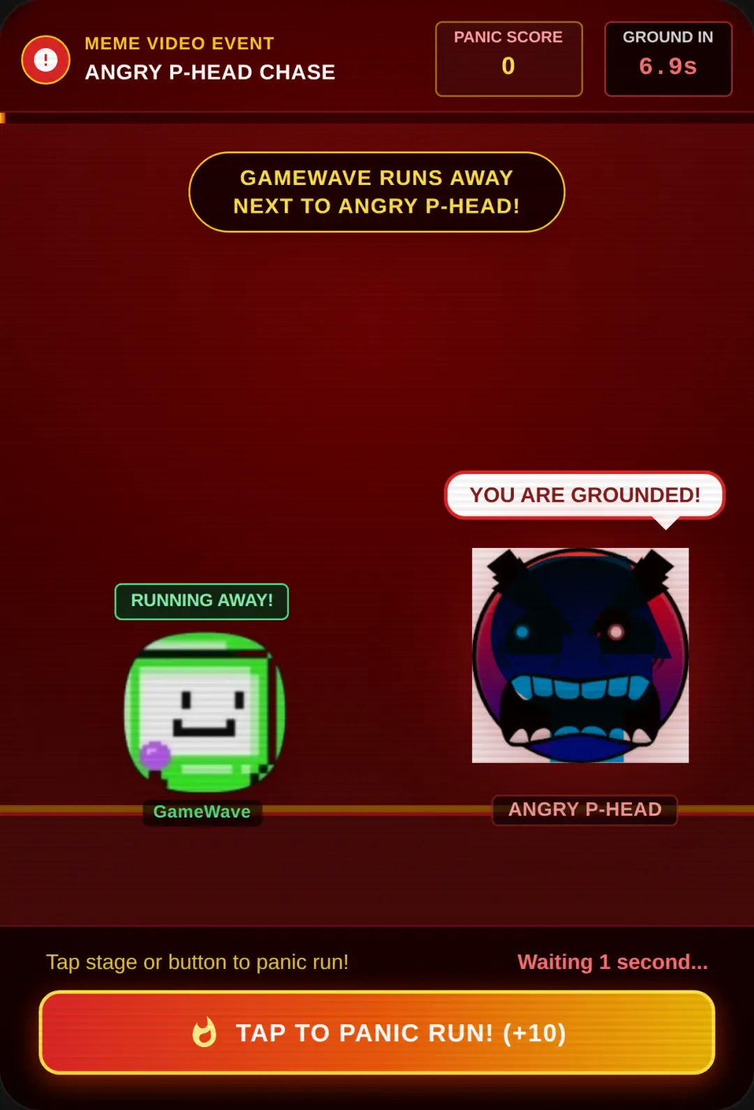 Angry P-head gets grounded trailer cover