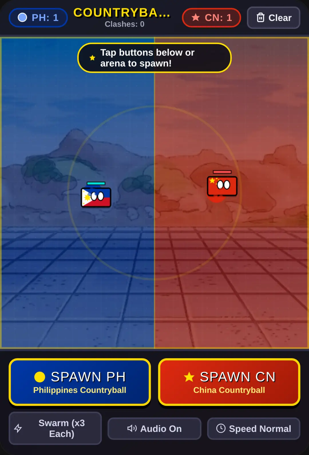 Countryball Clash: PH vs CN cover
