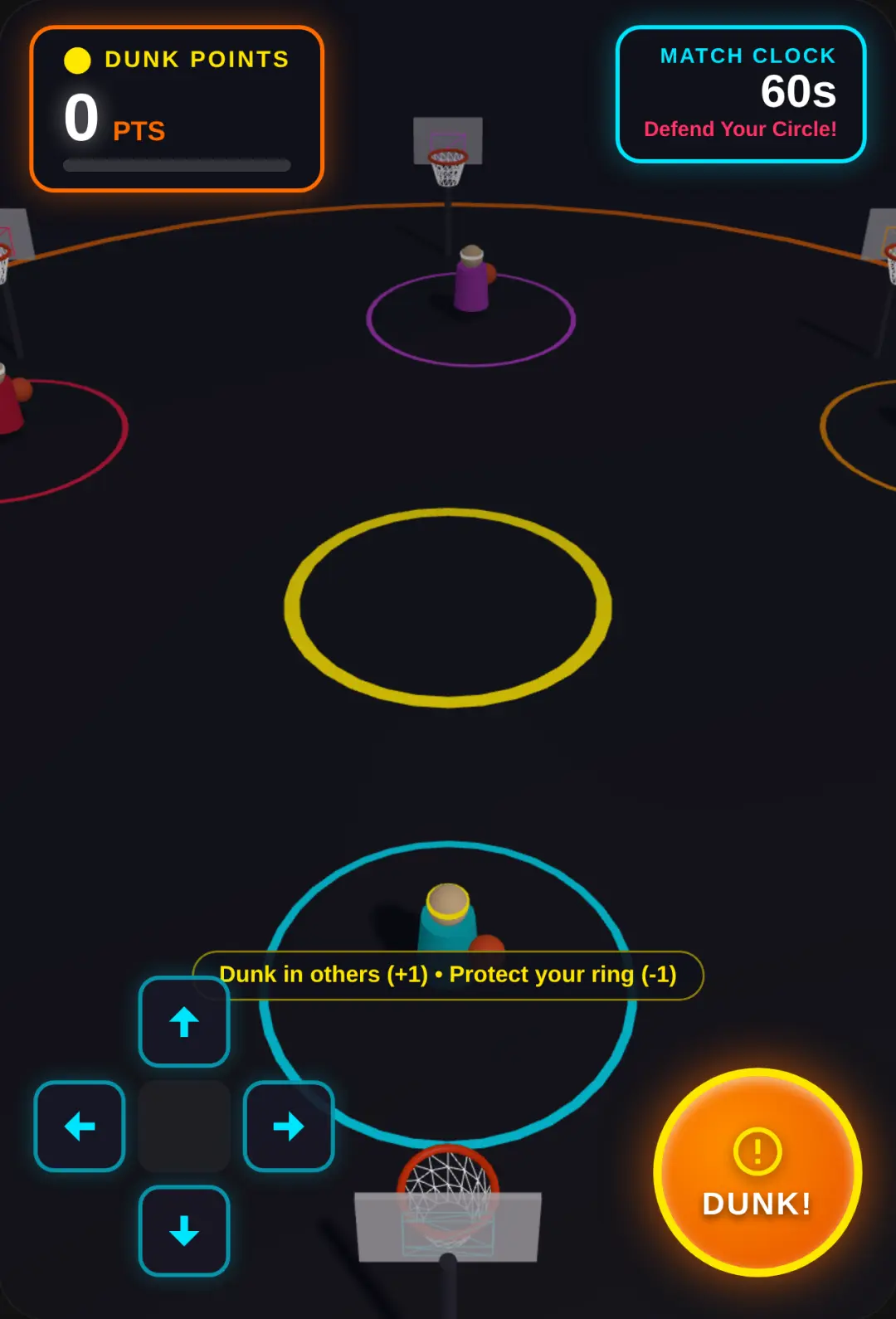 Arena Dunk 3D, let's go a new game play with joy 😊 😃 cover