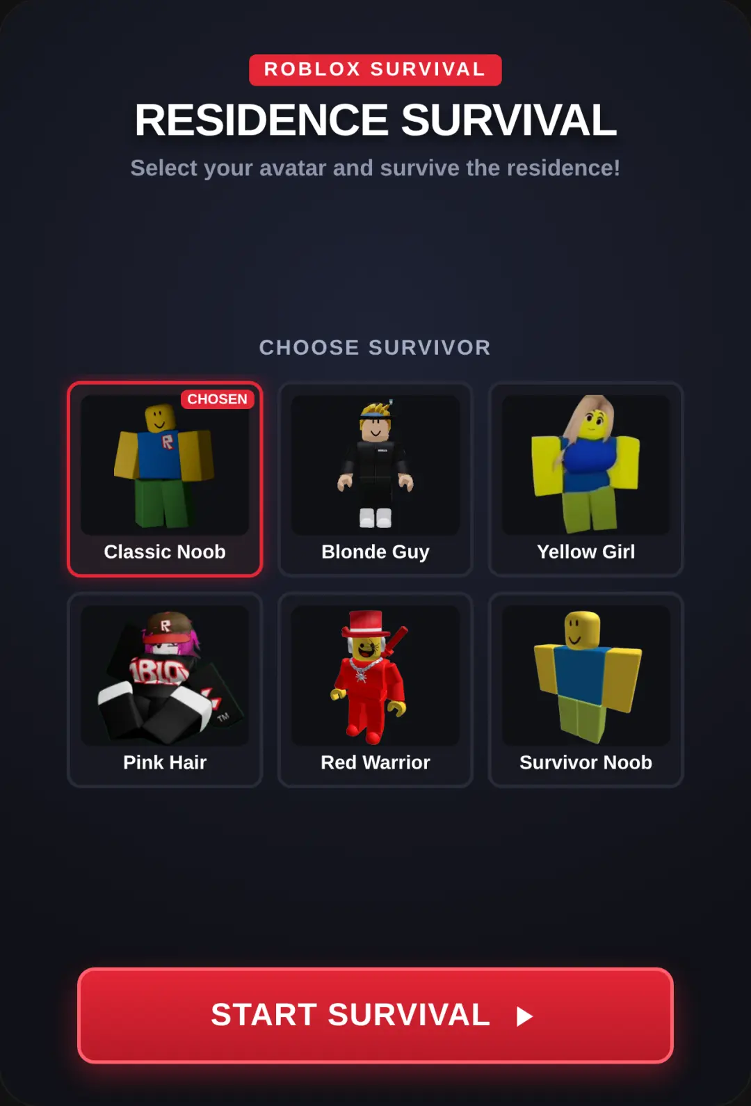 Roblox Residence Survival cover