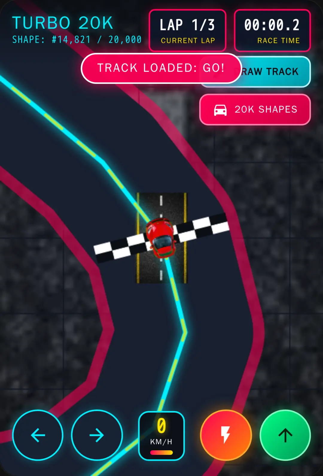 Neon Turbo Tracks cover