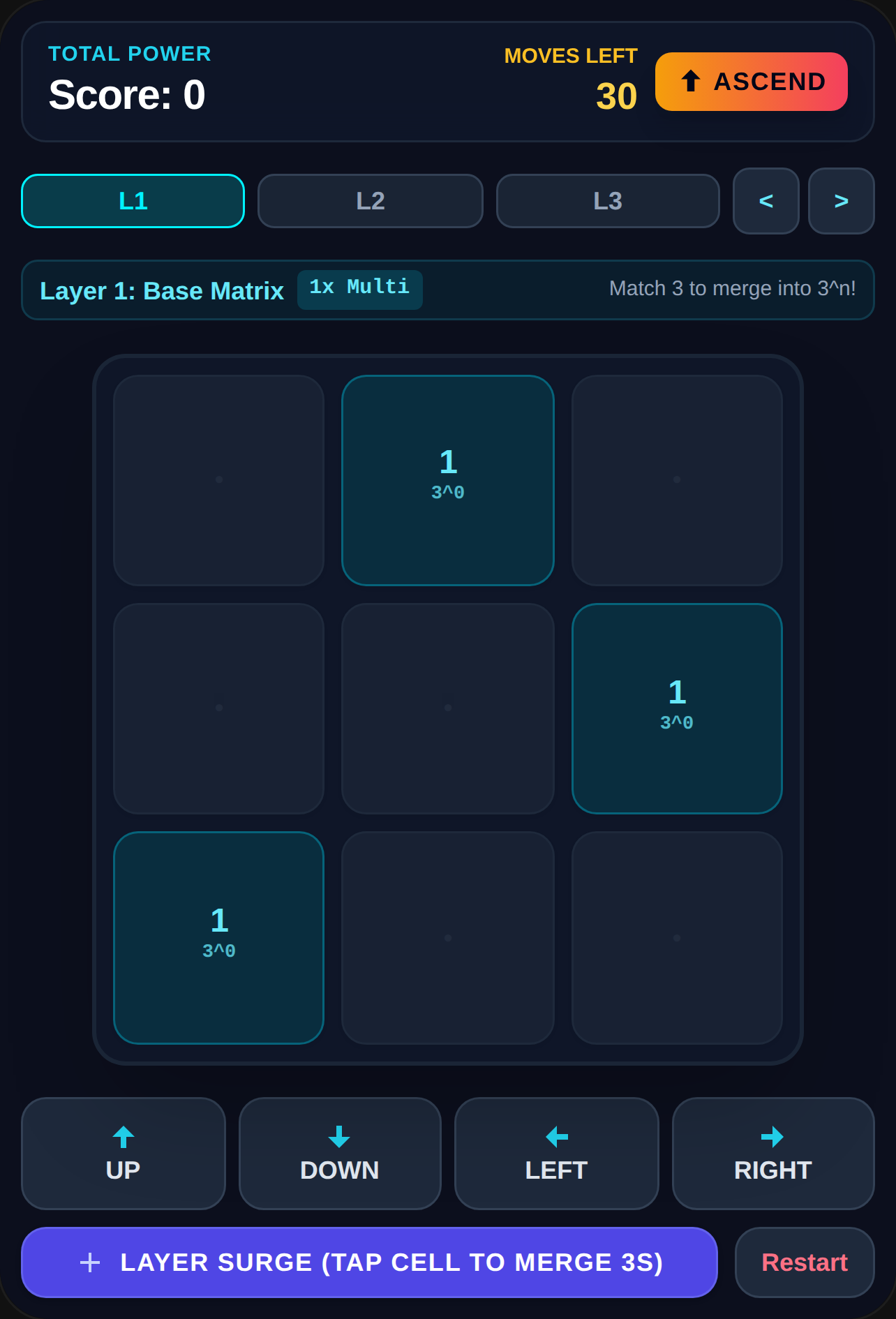Powers of Triple - Infinite Layers cover