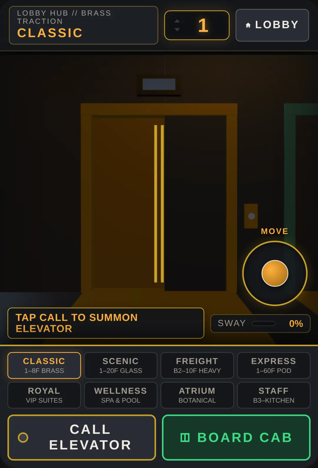 ASCEND // ELEVATOR SIMULATOR cover