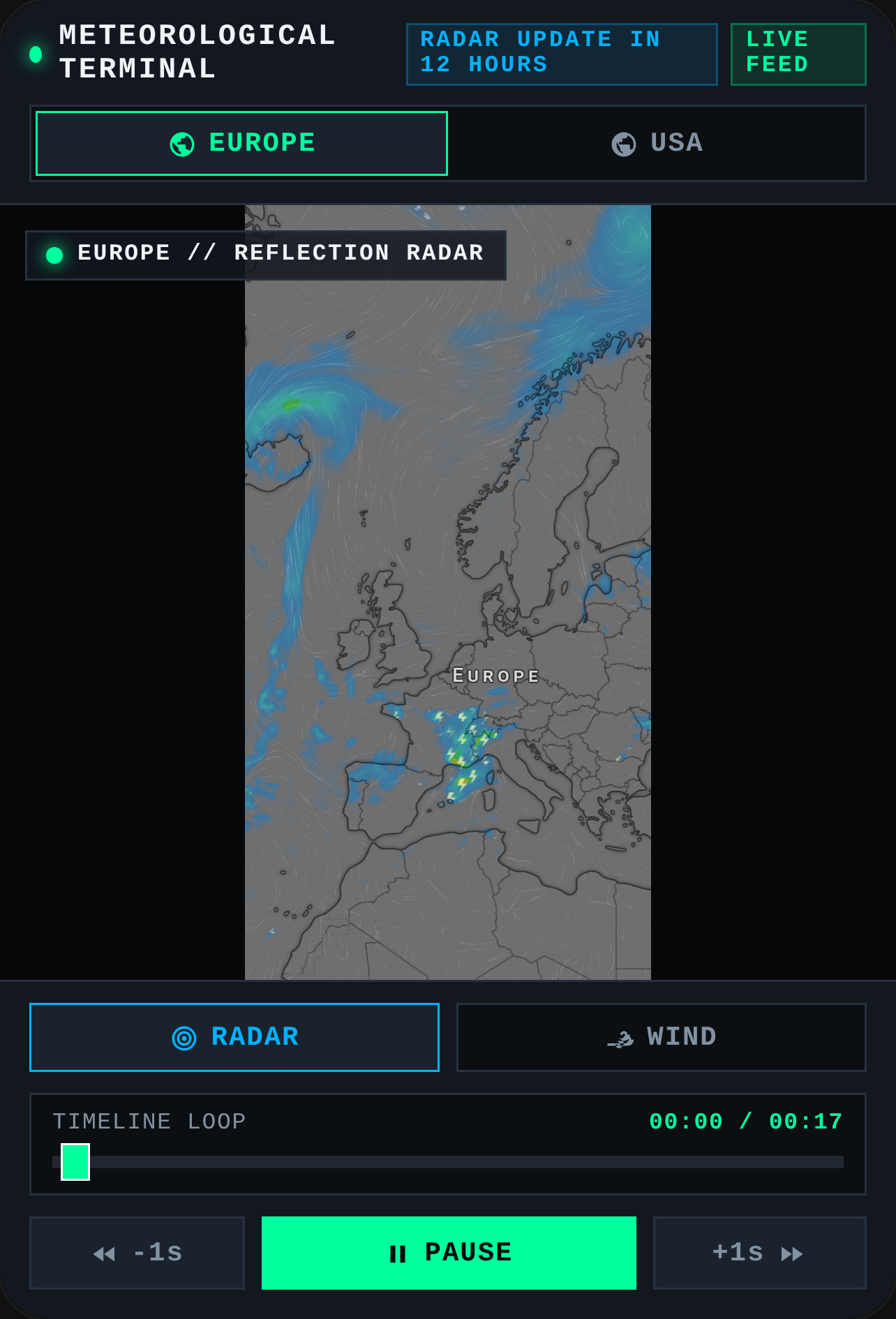Regional Weather Radar Terminal cover