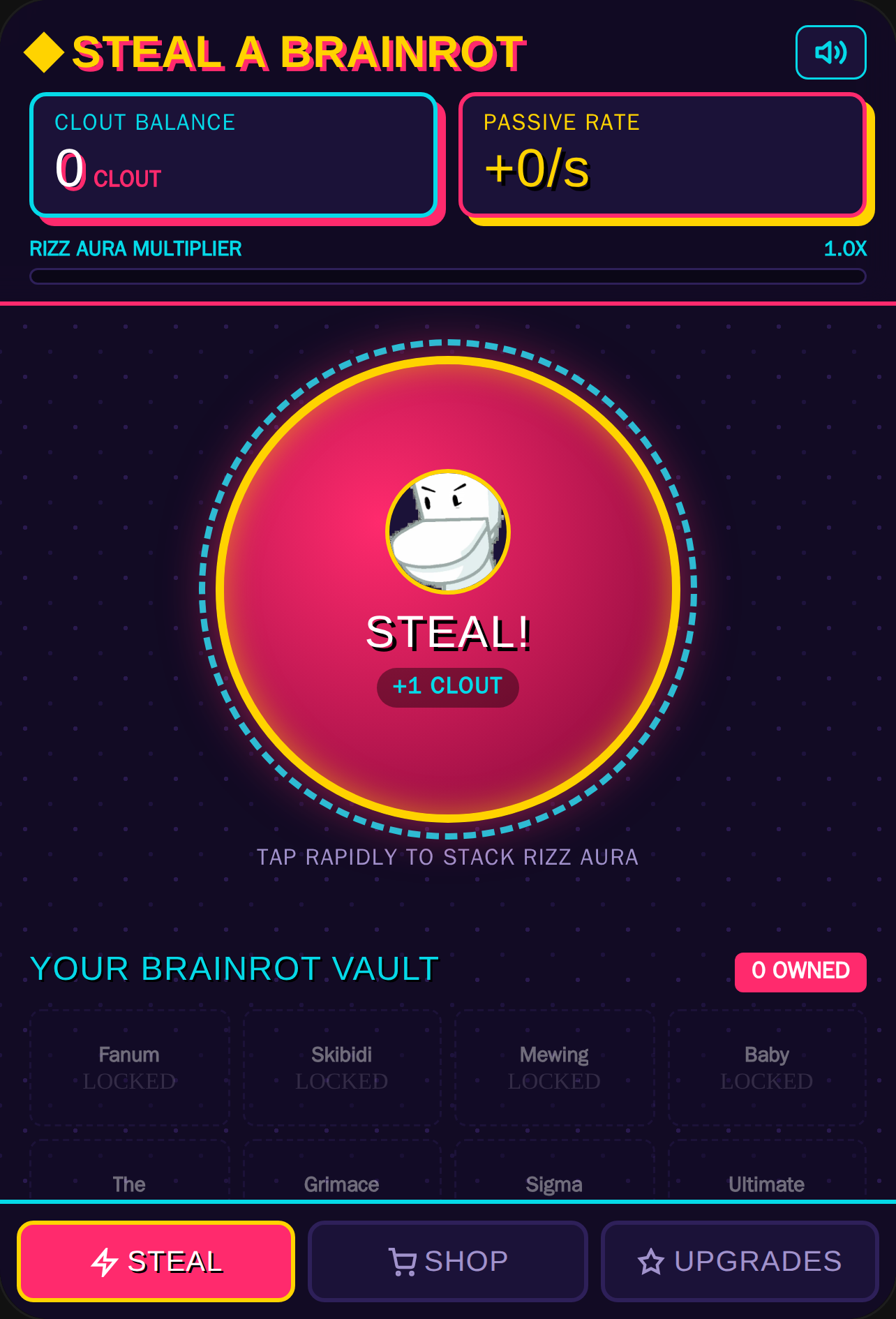 STEAL A BRAINROT cover