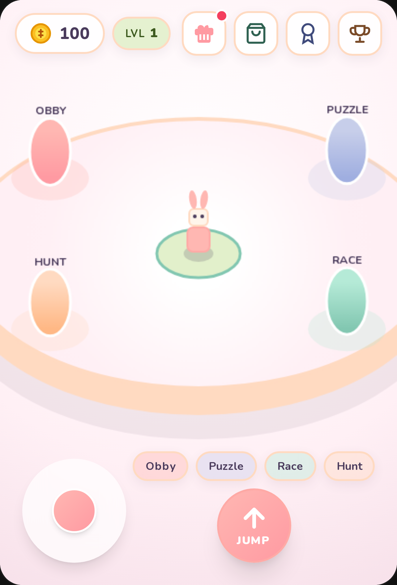Pastel Hub - Obby roblox & Mini-Games cover