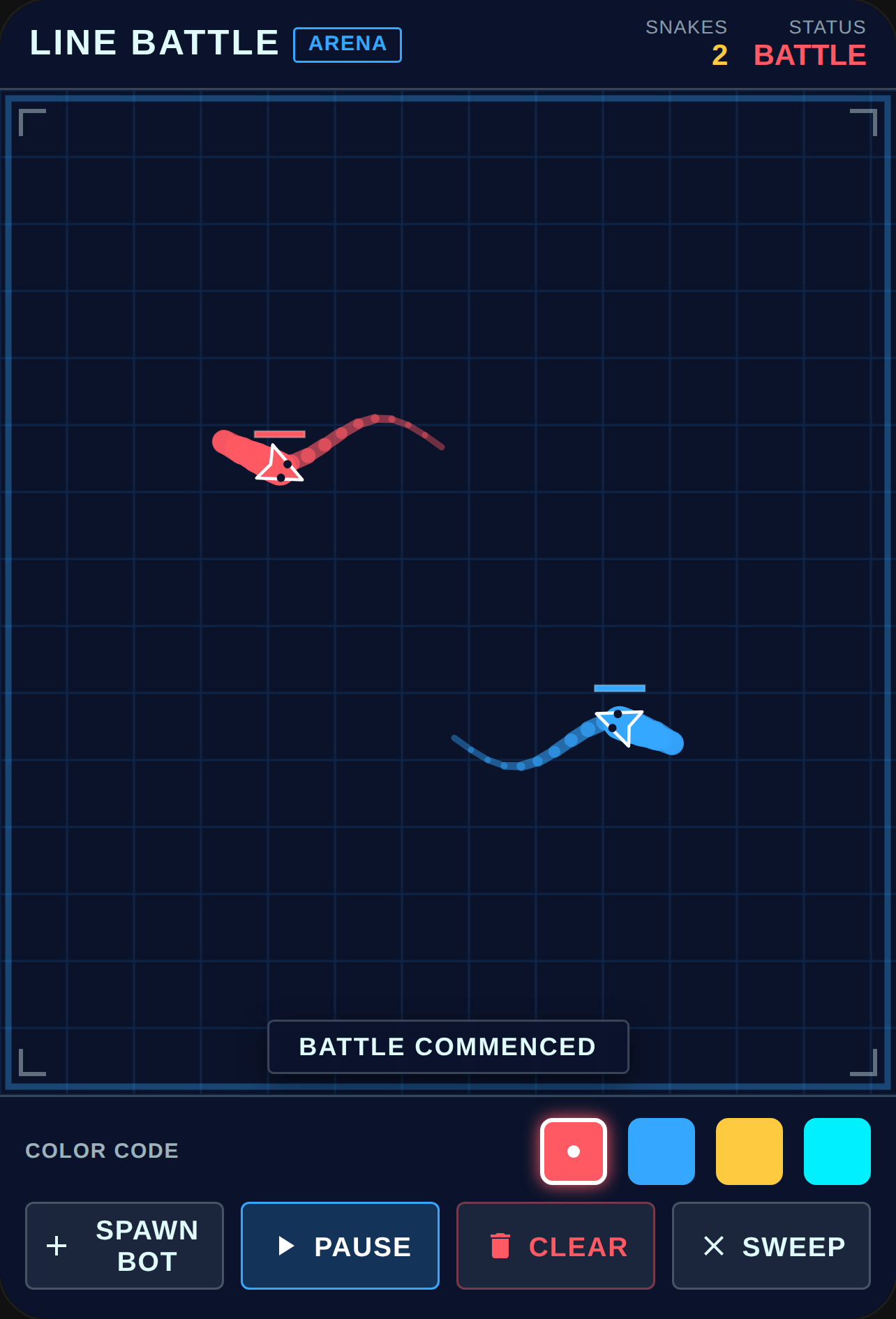 Snake Line Battle cover