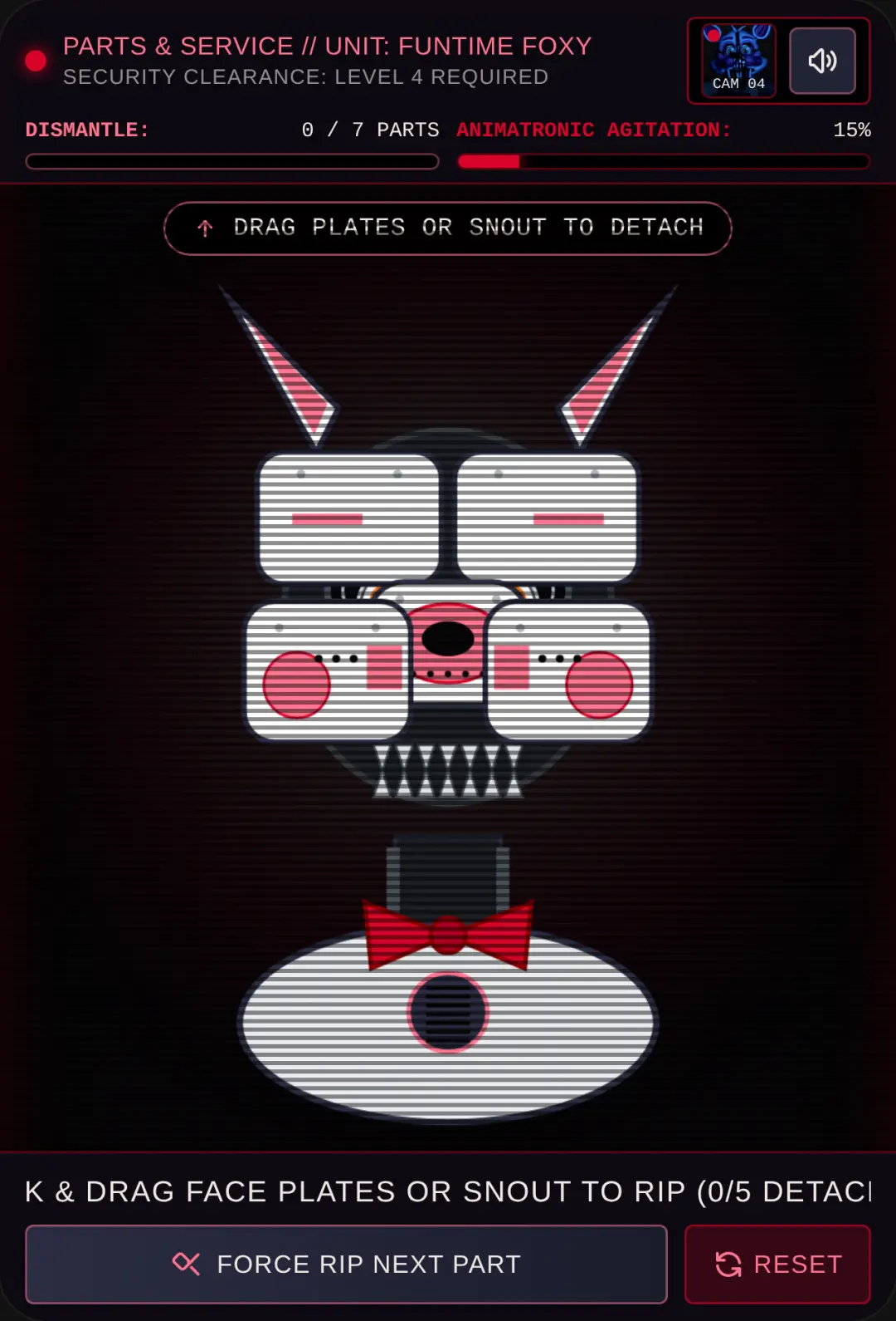 Funtime Foxy: Facial Extraction cover