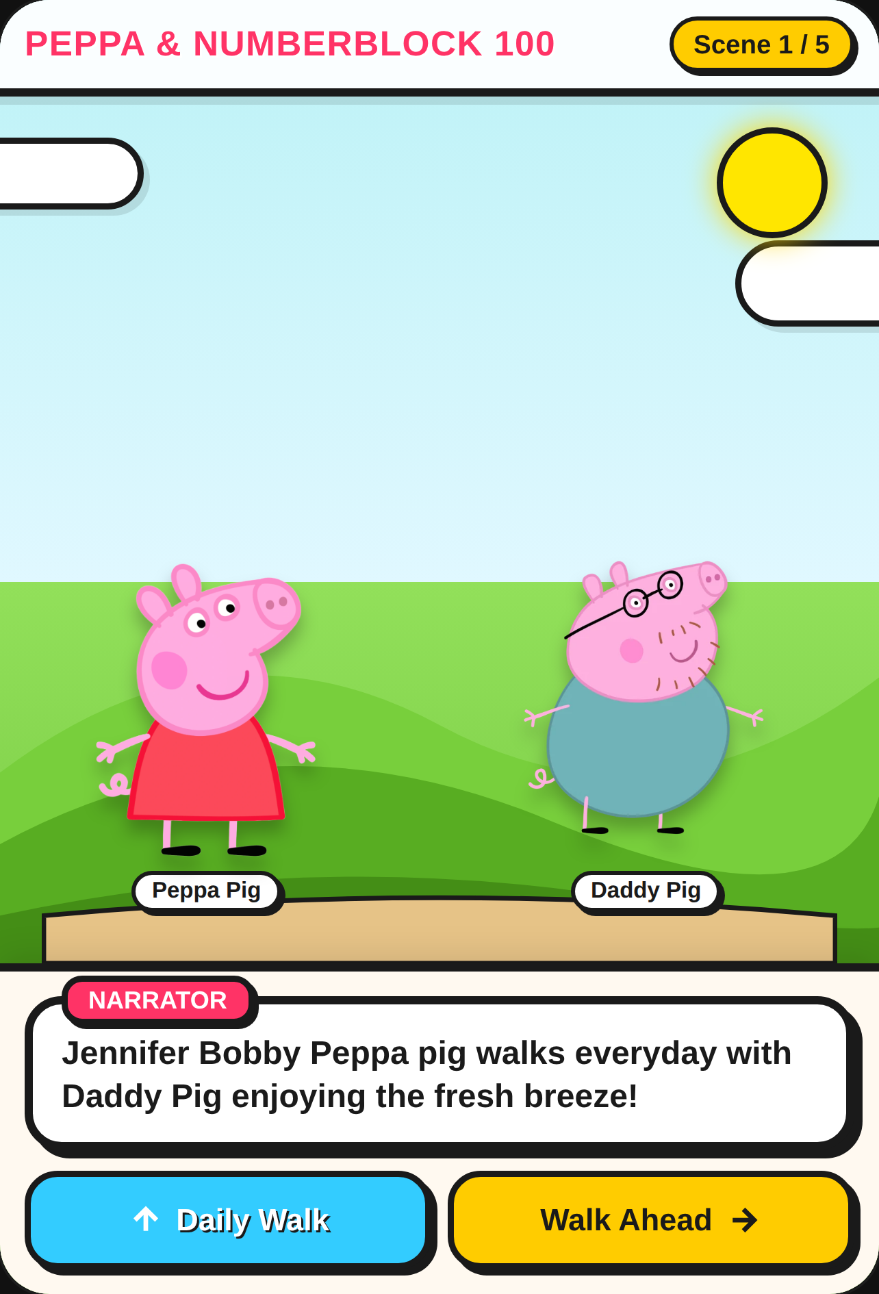 Peppa Pig & Numberblock 100 - The Grounding Story cover