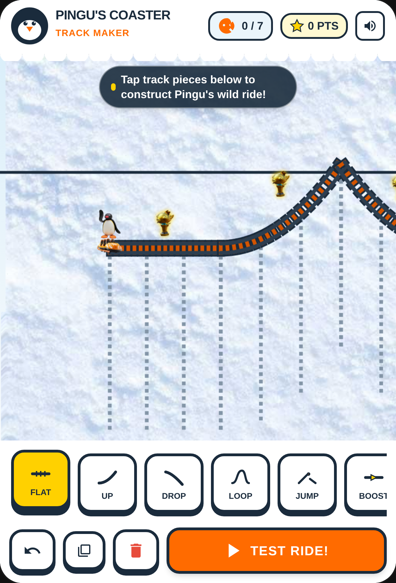 Pingu's Roller Coaster Maker cover