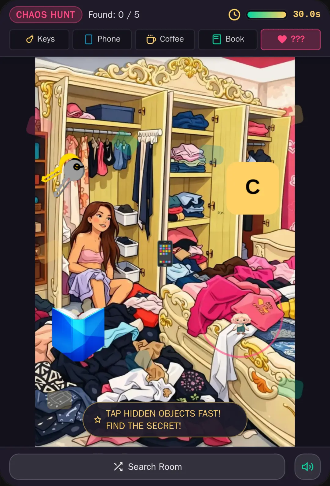 Chaotic Room Hunt cover