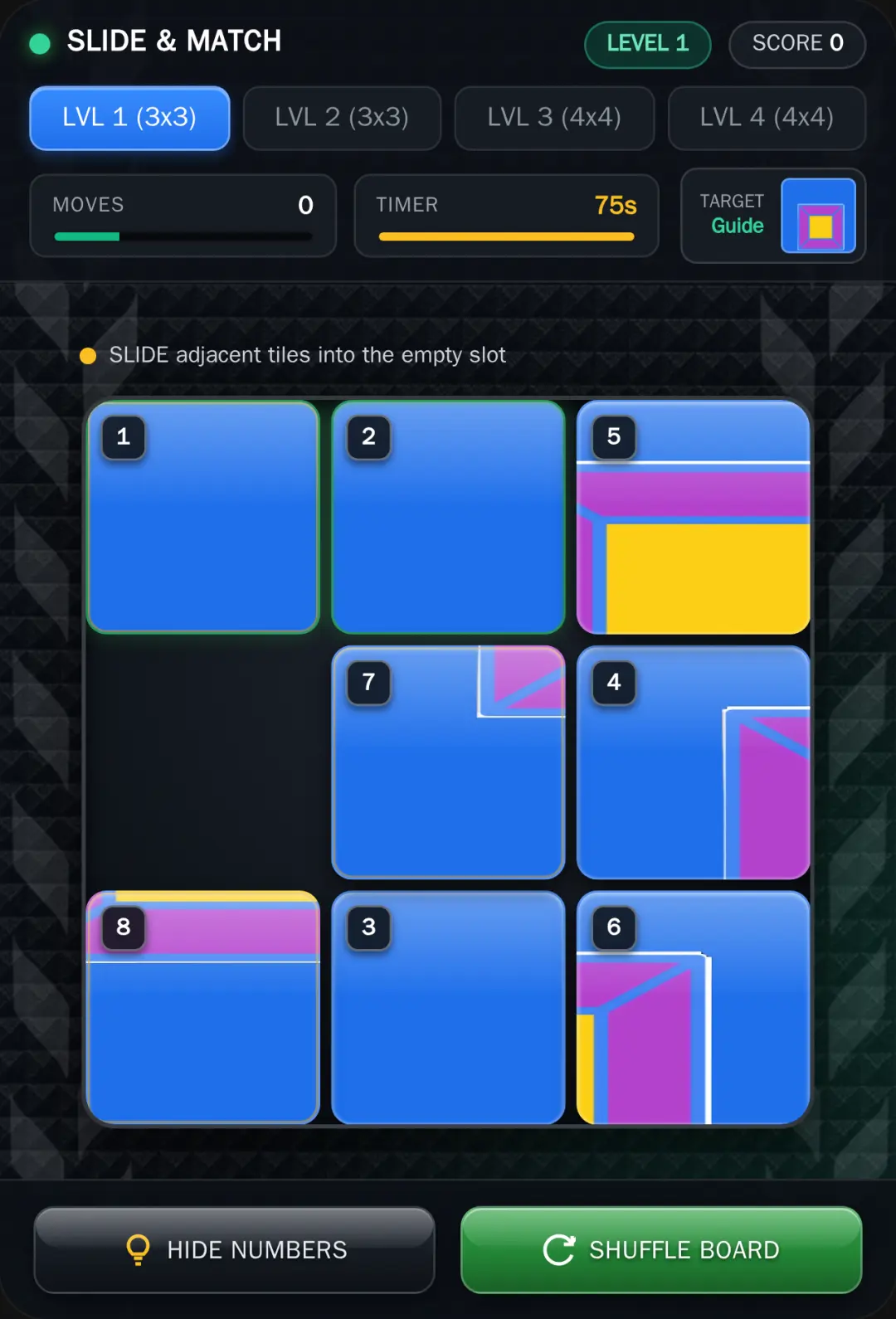 Slide & Match Puzzle cover
