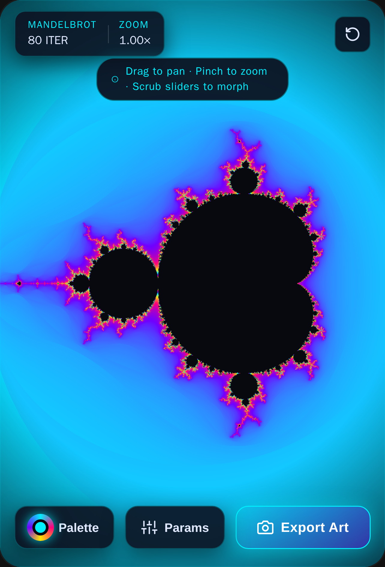Luminous Fractal Instrument cover