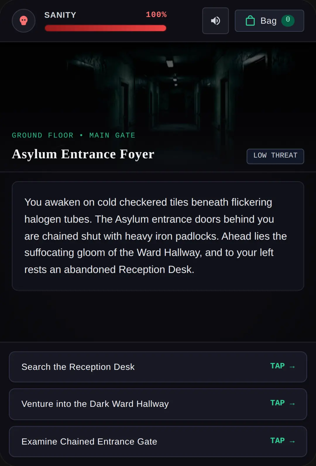 Guys i told the AI to make a horror game this is What it made cover