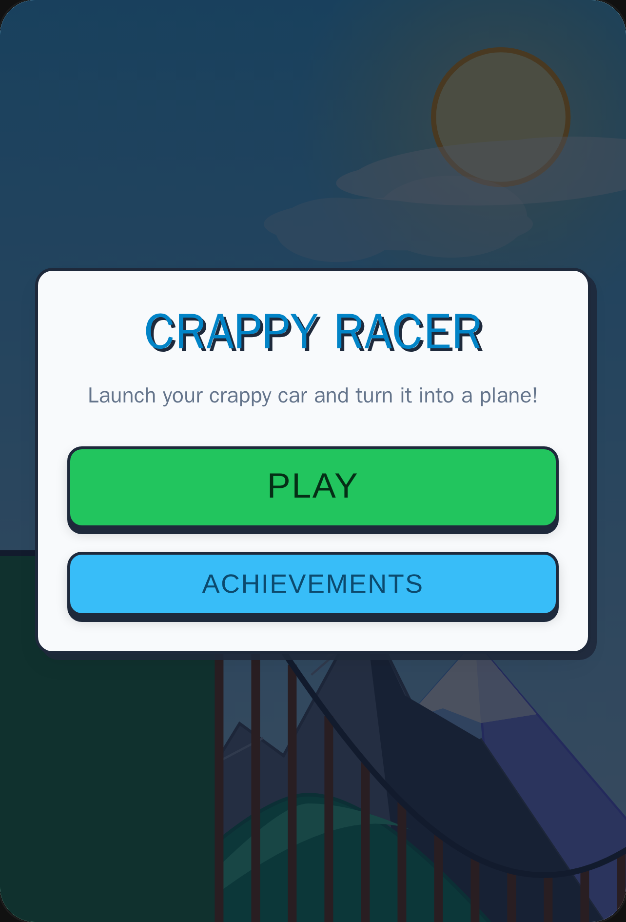 Crappy racer