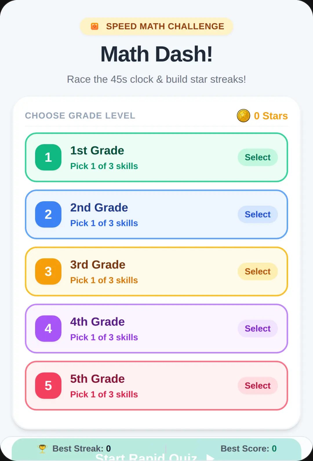 Math Dash - 1.0 cover