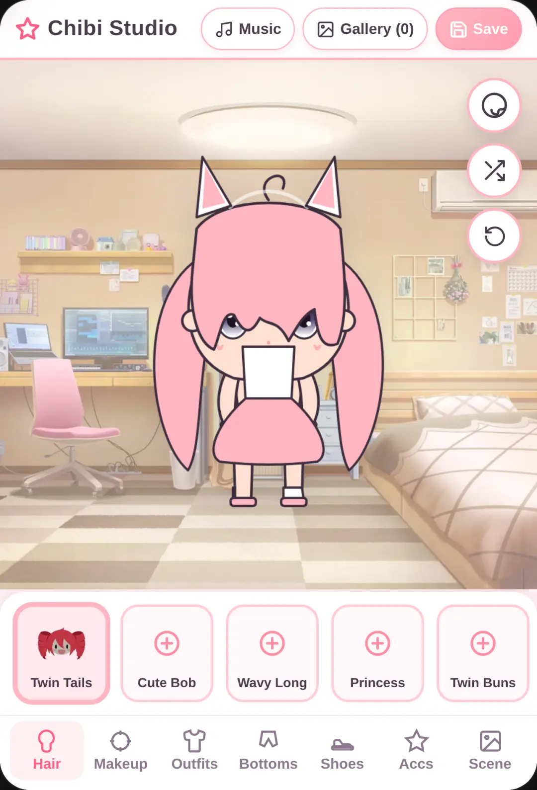 Chibi Pastel Dress-Up & Makeup Studio cover